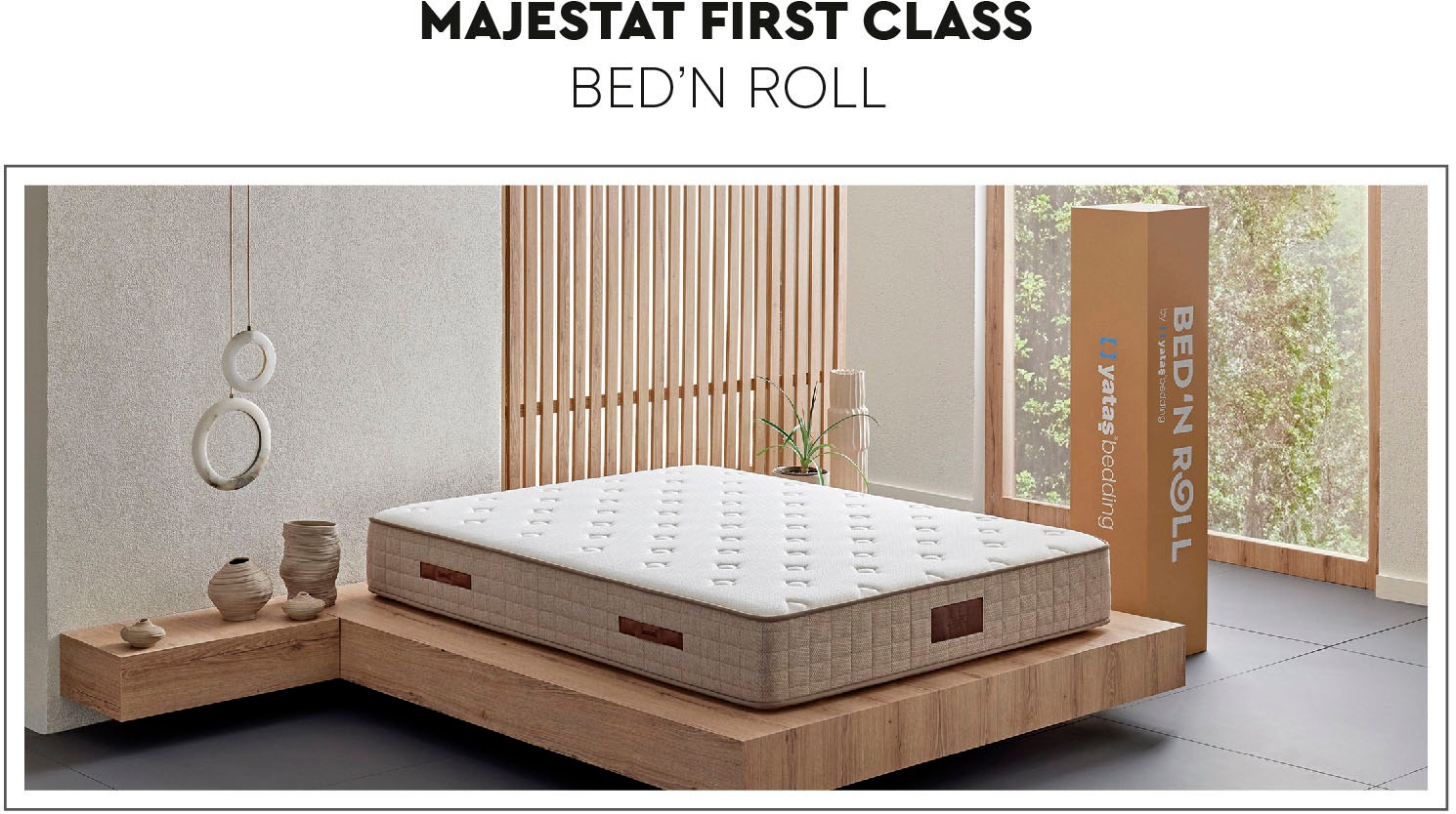 Yatas Bedding Taschenfederkernmatratze »Majestät First Class, Matratze 90x200, 140x200 cm & weitere Größen«, 30 cm hoch, Raumgewicht: 28 kg/m³, 406 Federn, (1 St., 1-tlg.), H2, wendbar, ergonomisch, atmungsaktiv