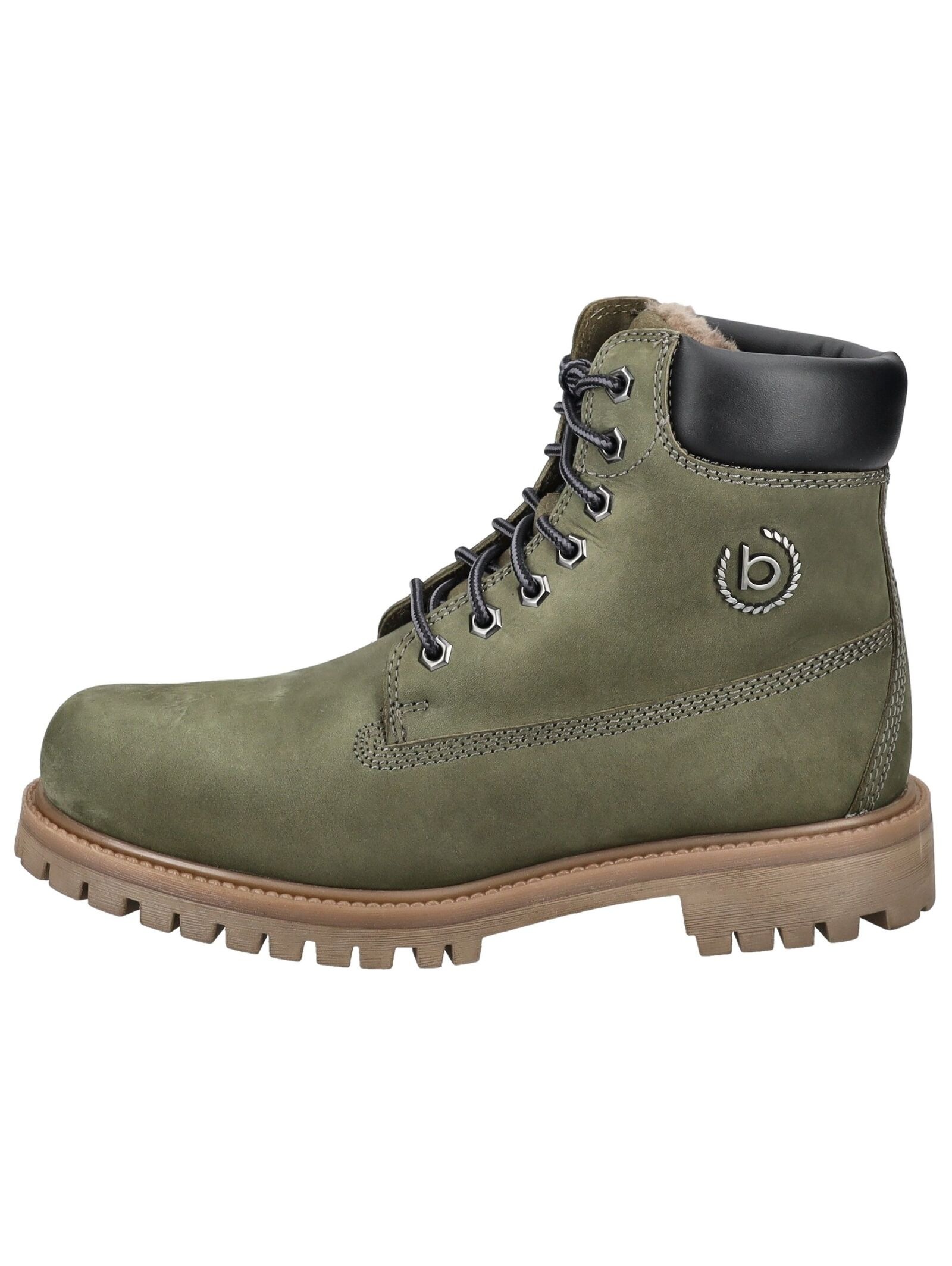 bugatti Schnürstiefelette "bugatti Stiefelette Leder" günstig online kaufen