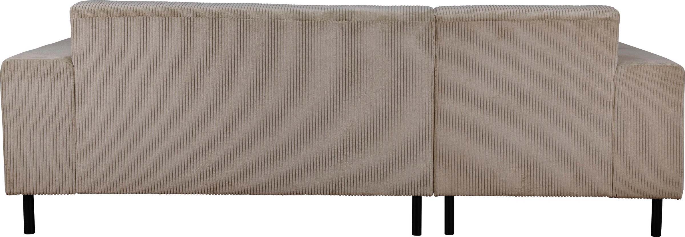 Home affaire Ecksofa »ARROS L-Form mit Wellenunterfederung, Maße B/T/H: 235/163/81 cm«, incl. Zierkissen, mit Recamiere rechts/links bestellbar, auch in Cord