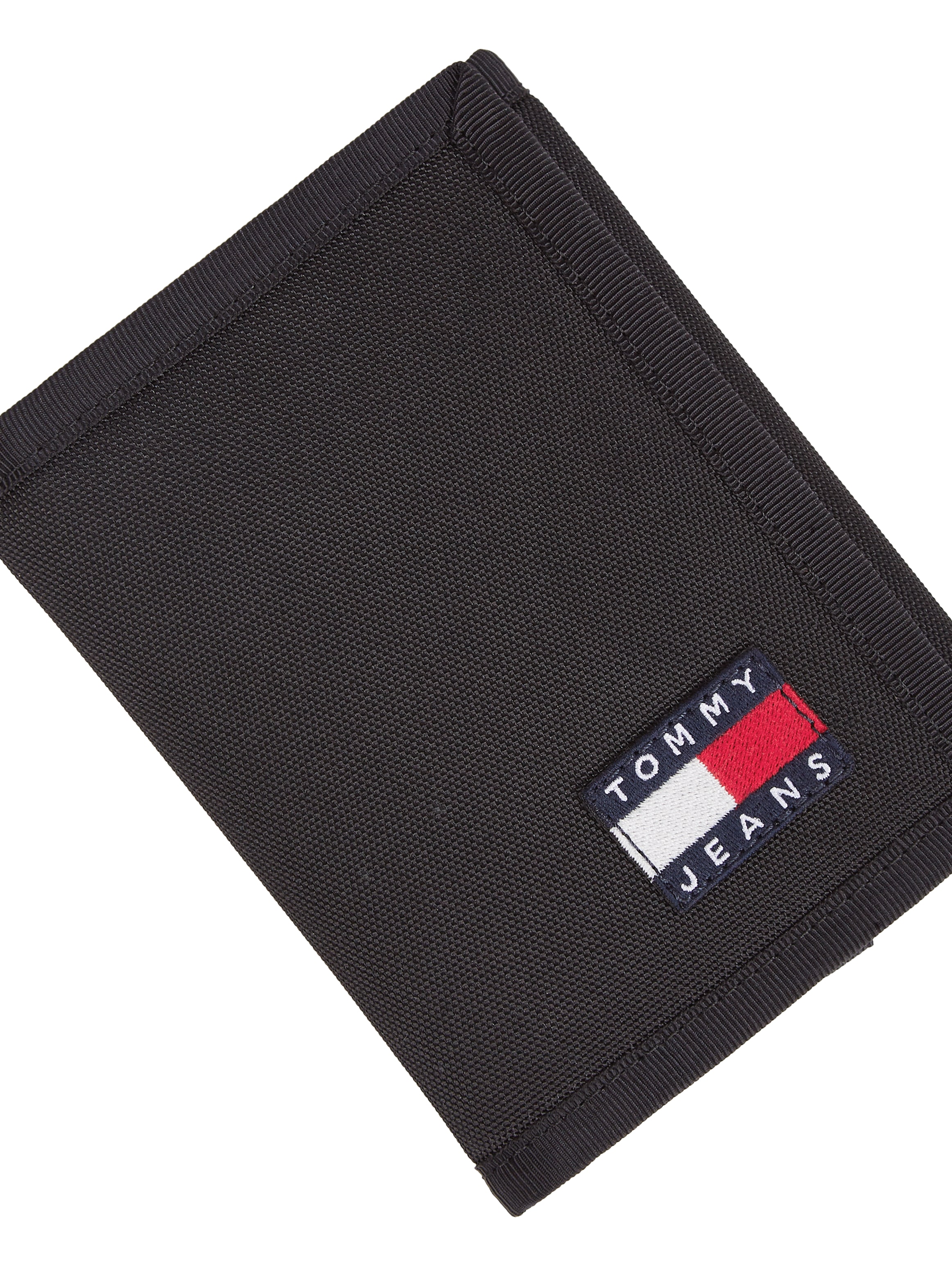 Tommy Jeans Geldbörse »TJM NYLON TRIFOLD«, Men Geldbeutel, Portemonnaie mit typischer Logoflagge
