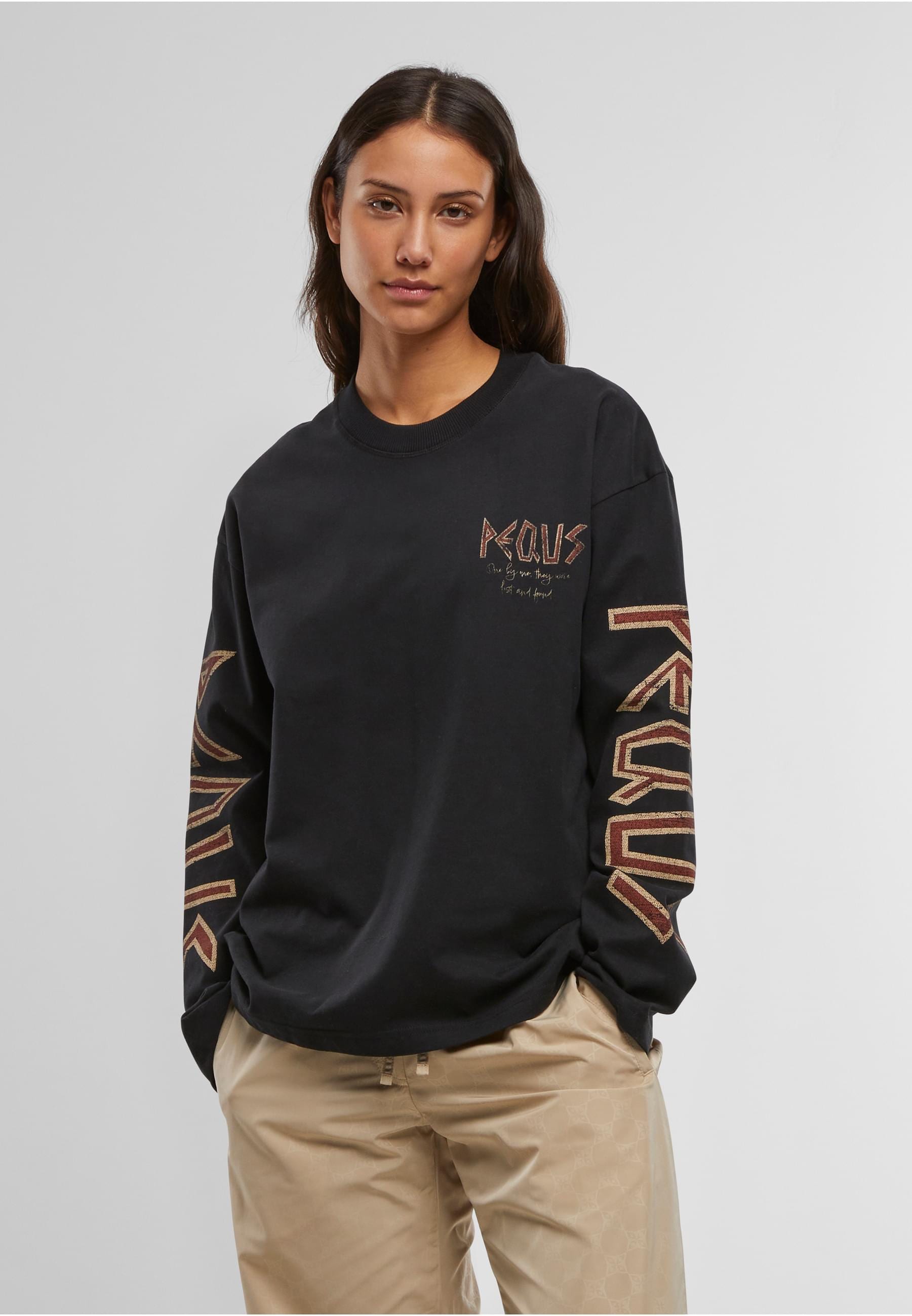 PEQUS Rundhalspullover »PEQUS PEQUS Ancient Love Story Long Sleeve«, (1 tlg.)