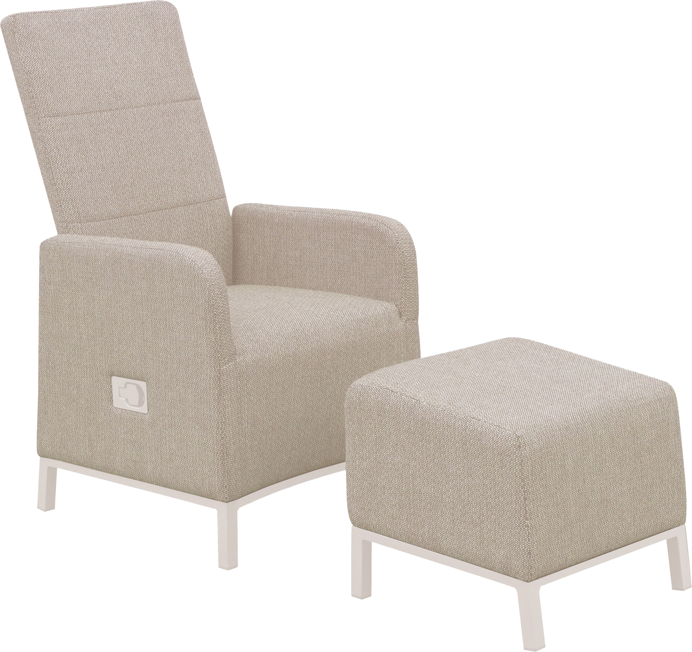 Best Relaxsessel "Riga" 1 Stk. tlg. Relaxsessel mit Fußhocker günstig online kaufen