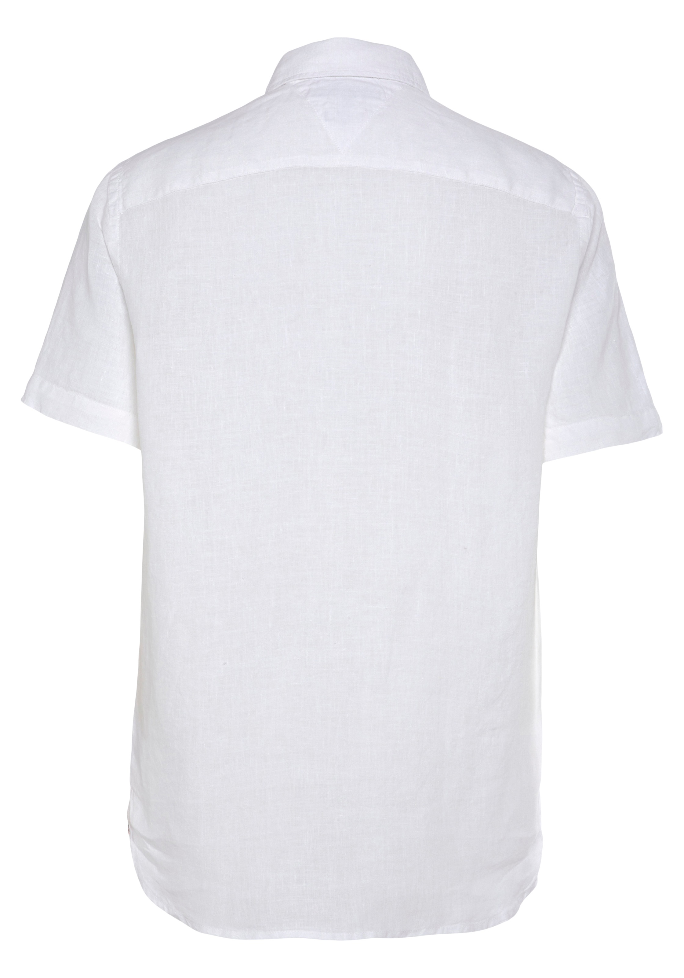 Tommy Hilfiger Kurzarmhemd »PIGMENT DYED LINEN RF SHIRT S/S«, in schlichtem Design kaufen