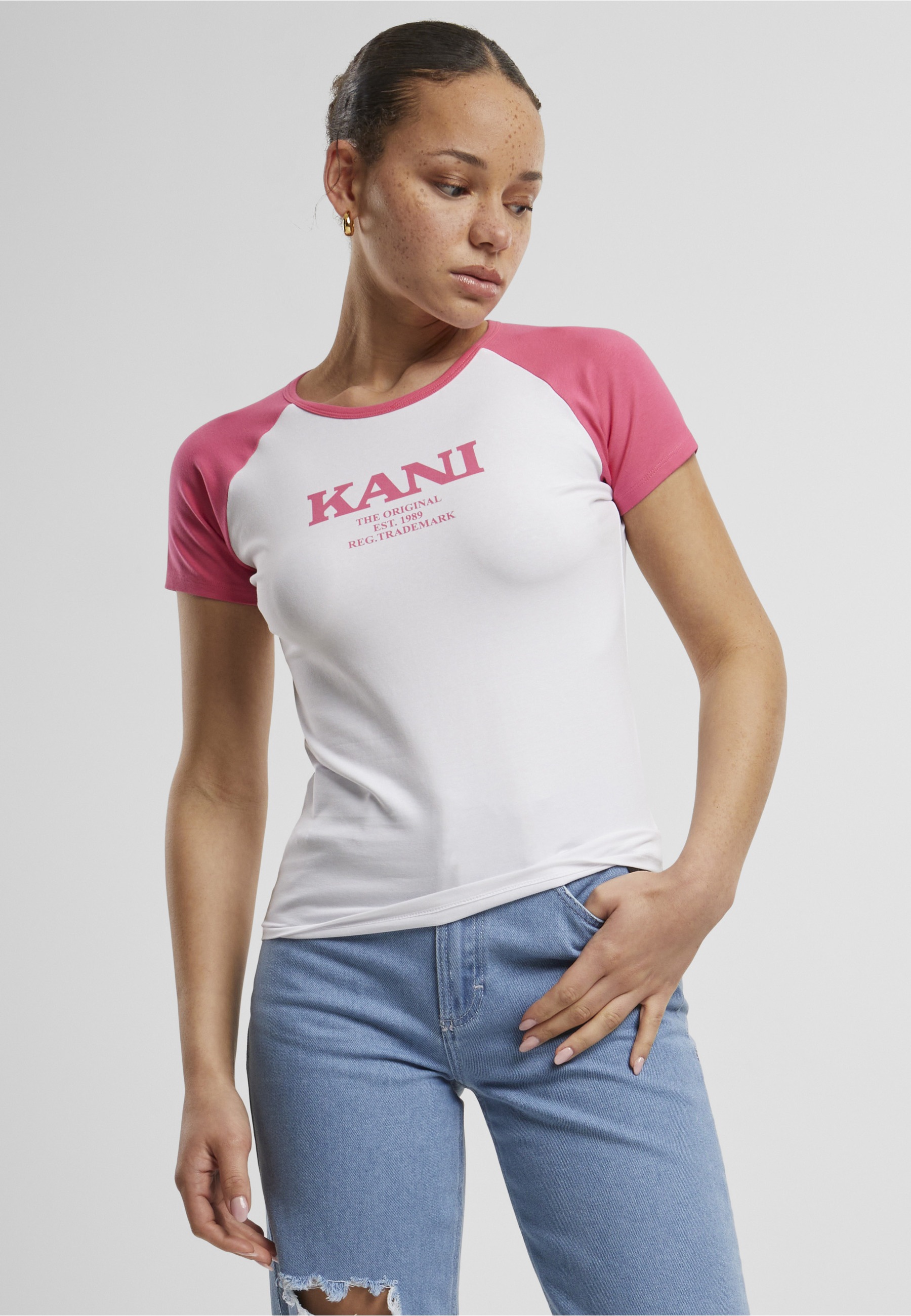 Karl Kani T-Shirt »Karl Kani Damen KW242-005-3 Retro Tiny Tee« 1 Stk.