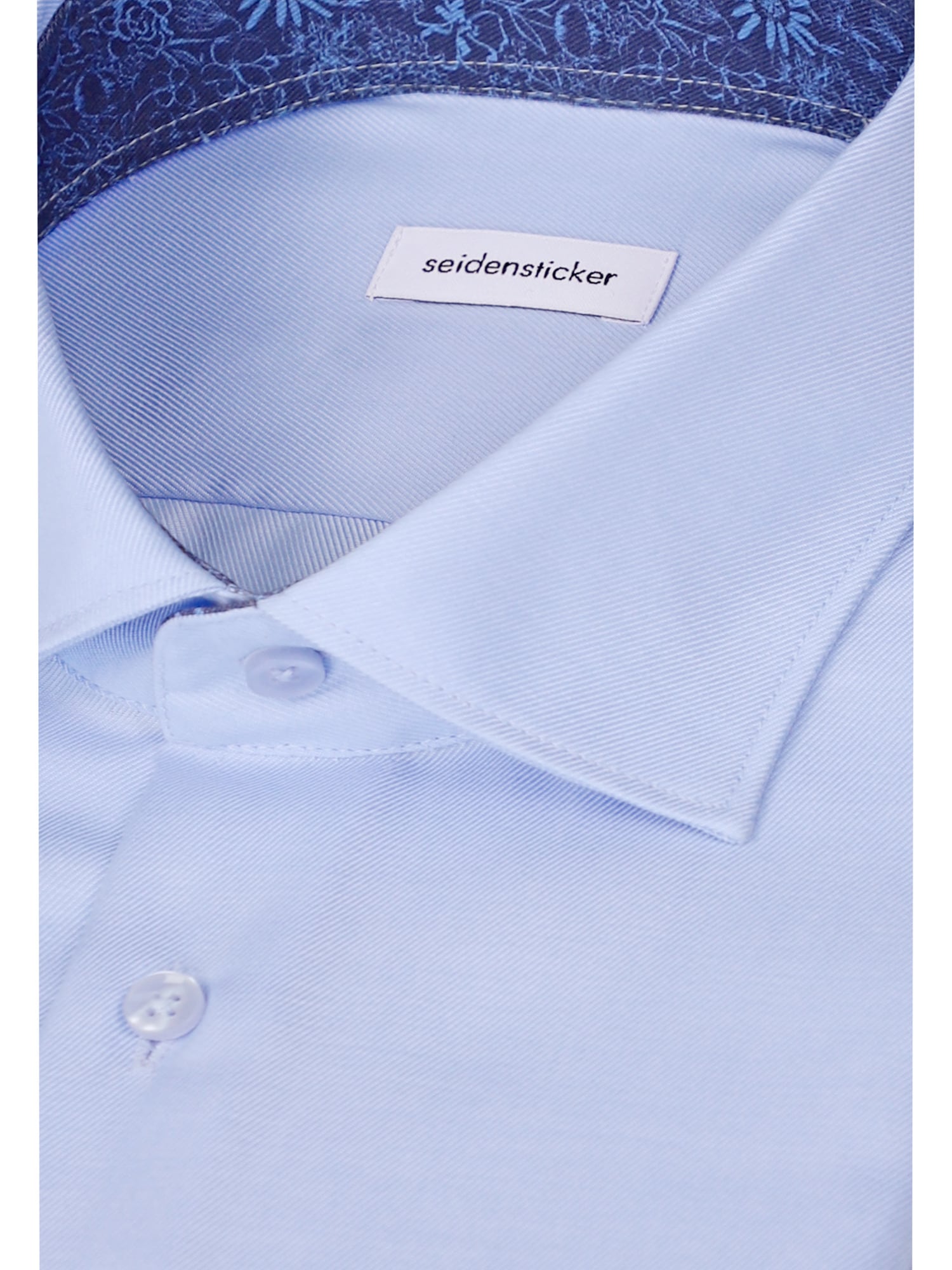 seidensticker Businesshemd »Schwarze Rose« Slim 1/1 Kentkragen Uni