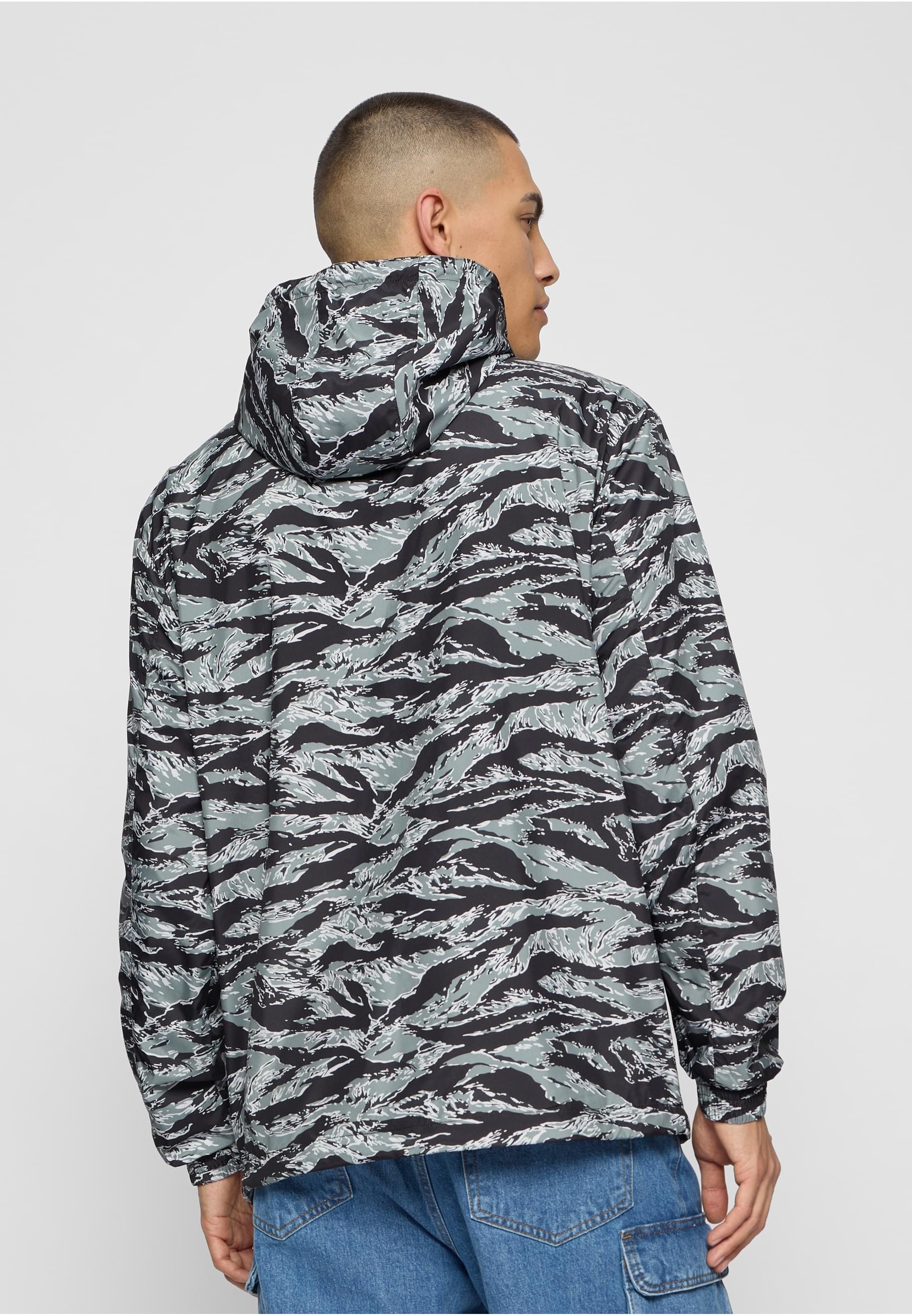 URBAN CLASSICS Allwetterjacke »Urban Classics Herren Tiger Camo Pull Over«, (1 St.), mit Kapuze