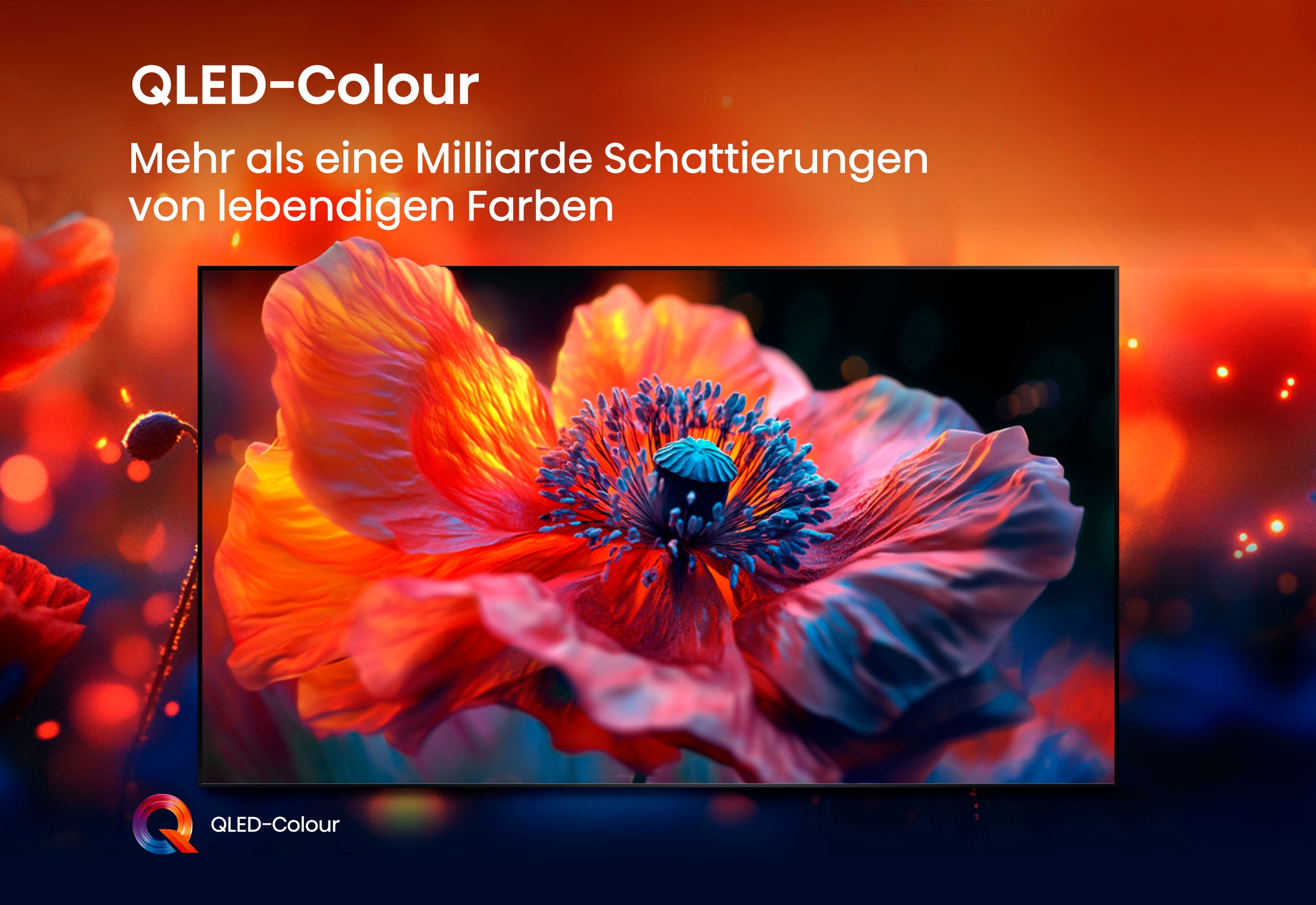 Hisense QLED-Fernseher »65E77Q«, 4K Ultra HD, Smart-TV, 4K UHD QLED
