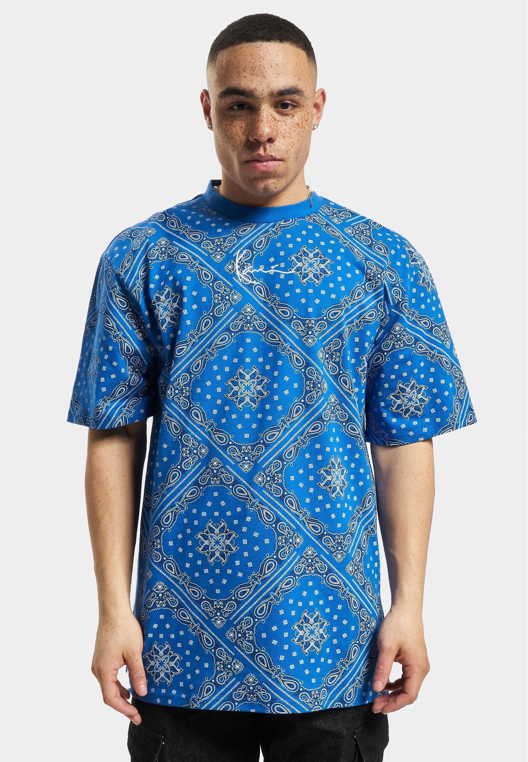 Karl Kani T-Shirt »Karl Kani Herren KM232-042-3 KK Small Signature Paisley Tee«, (1 tlg.)