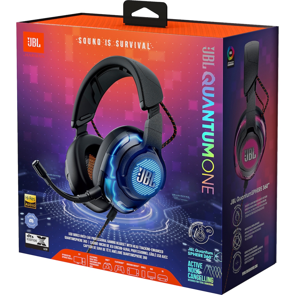 JBL Gaming-Headset »Quantum One«, Noise-Cancelling