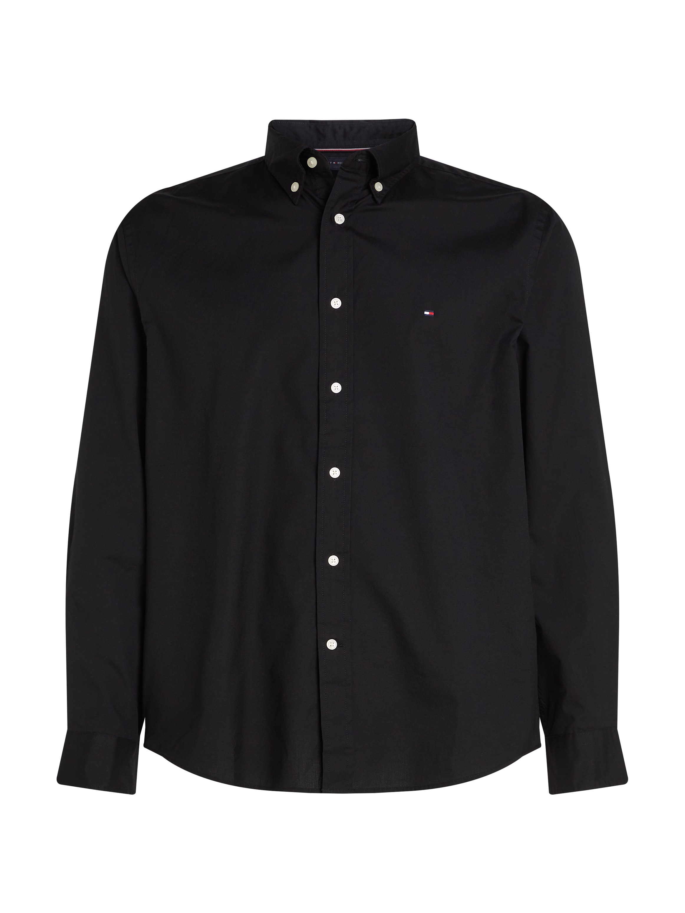 Tommy Hilfiger Langarmhemd "CORE FLEX POPLIN SOLID RF SHIRT" günstig online kaufen