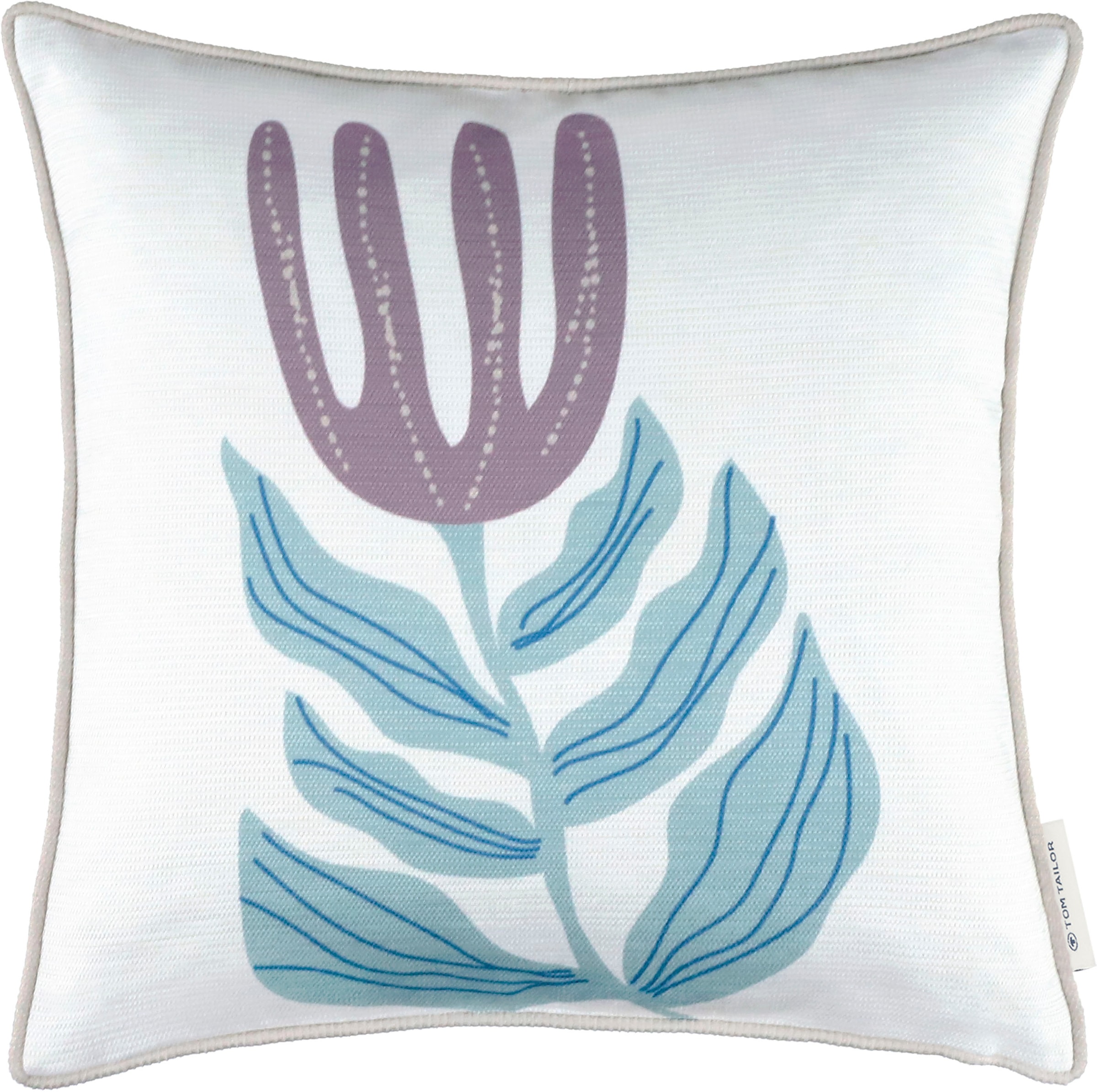 TOM TAILOR Kissenhülle "Tropical Flower" günstig online kaufen