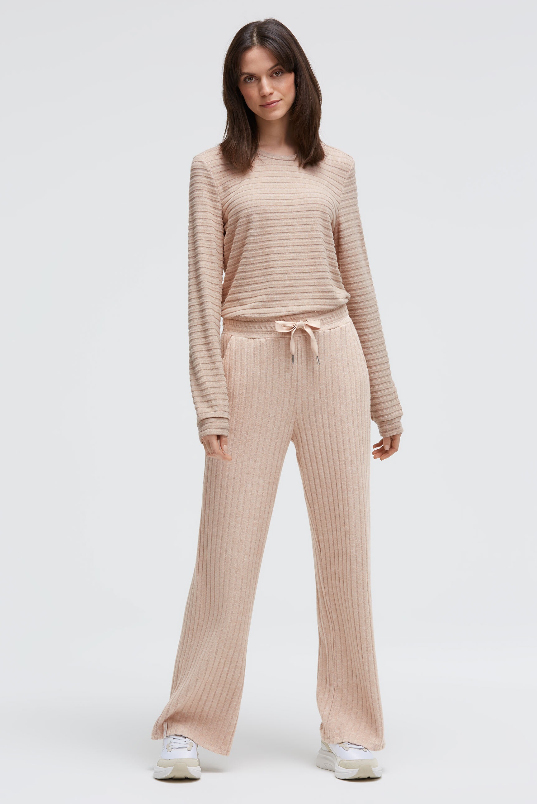 SOCCX Stoffhose  mit Elastikbund und Kordel