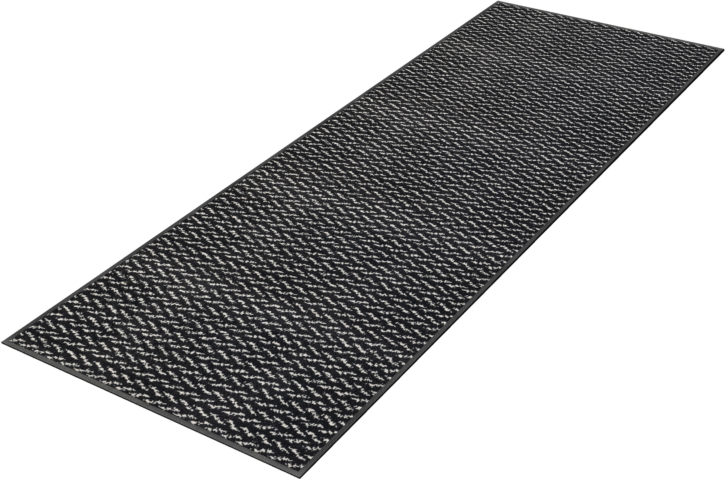 wash+dry by Kleen-Tex Läufer "Duo Pepper" rechteckig 9 mm Höhe Schmutzfangläufer, rutschhemmend, In- und Outdoor geeignet, waschbar