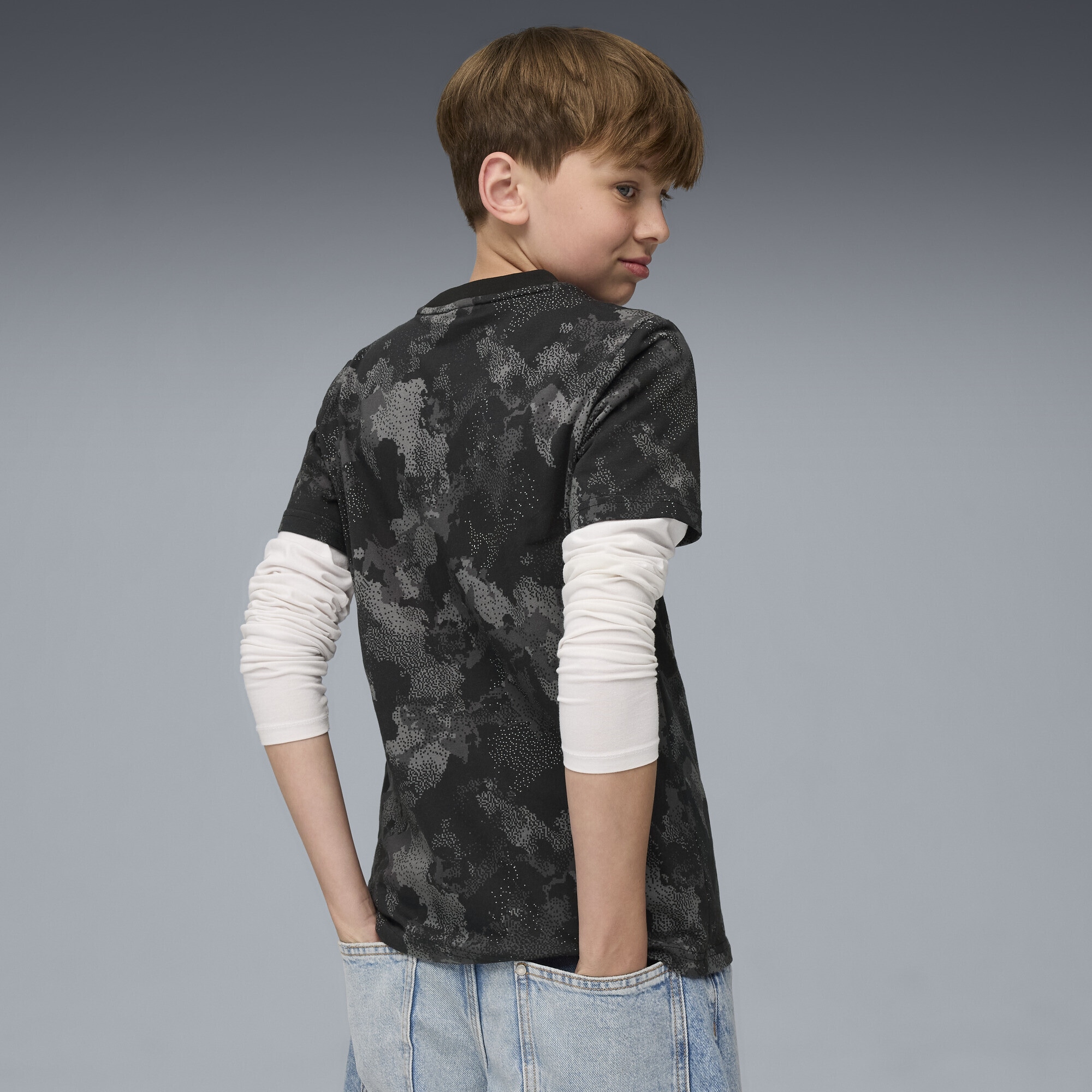 PUMA T-Shirt »Essentials Camo T-Shirt Jungen«