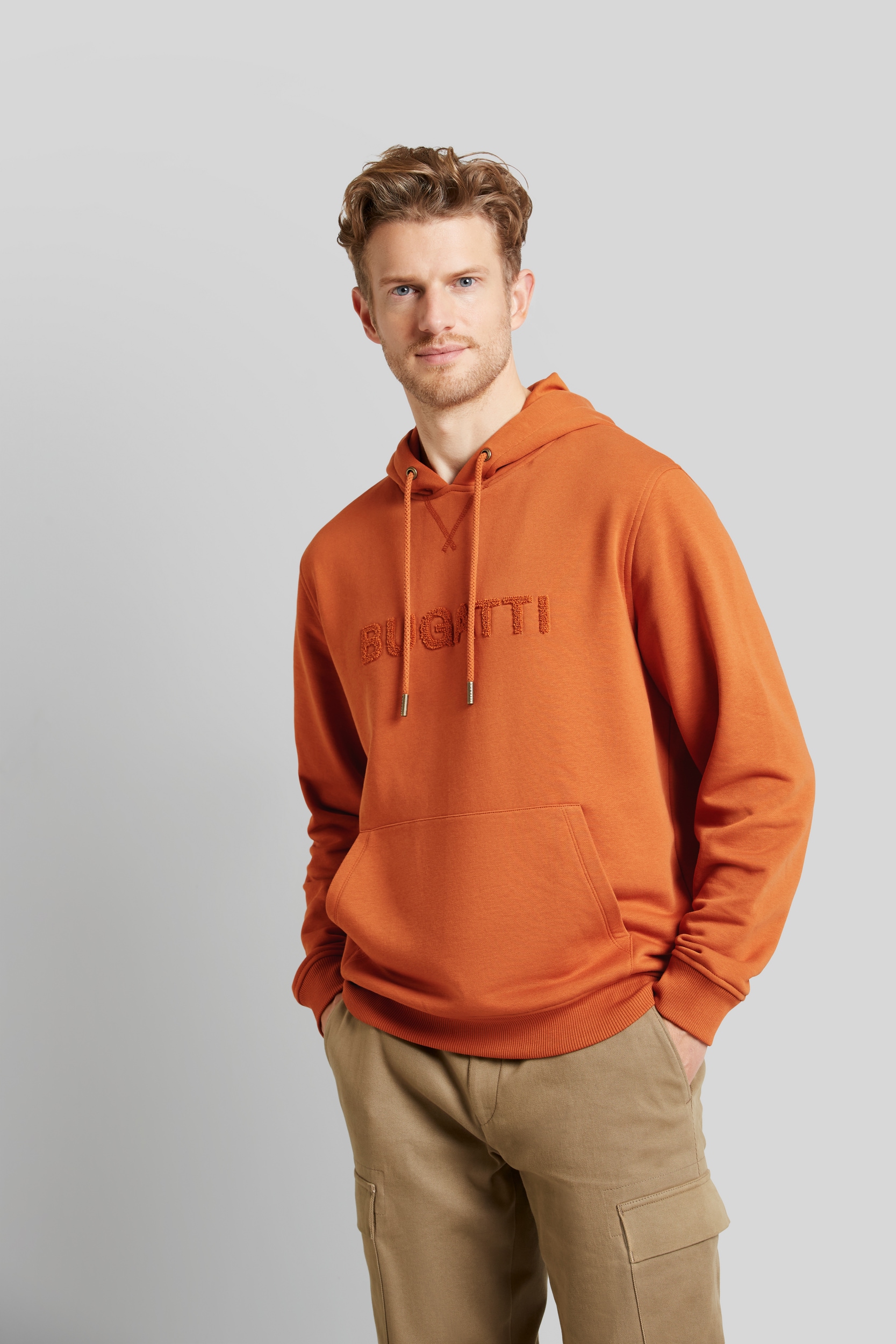 bugatti Sweatshirt, mit Logo-Print günstig online kaufen