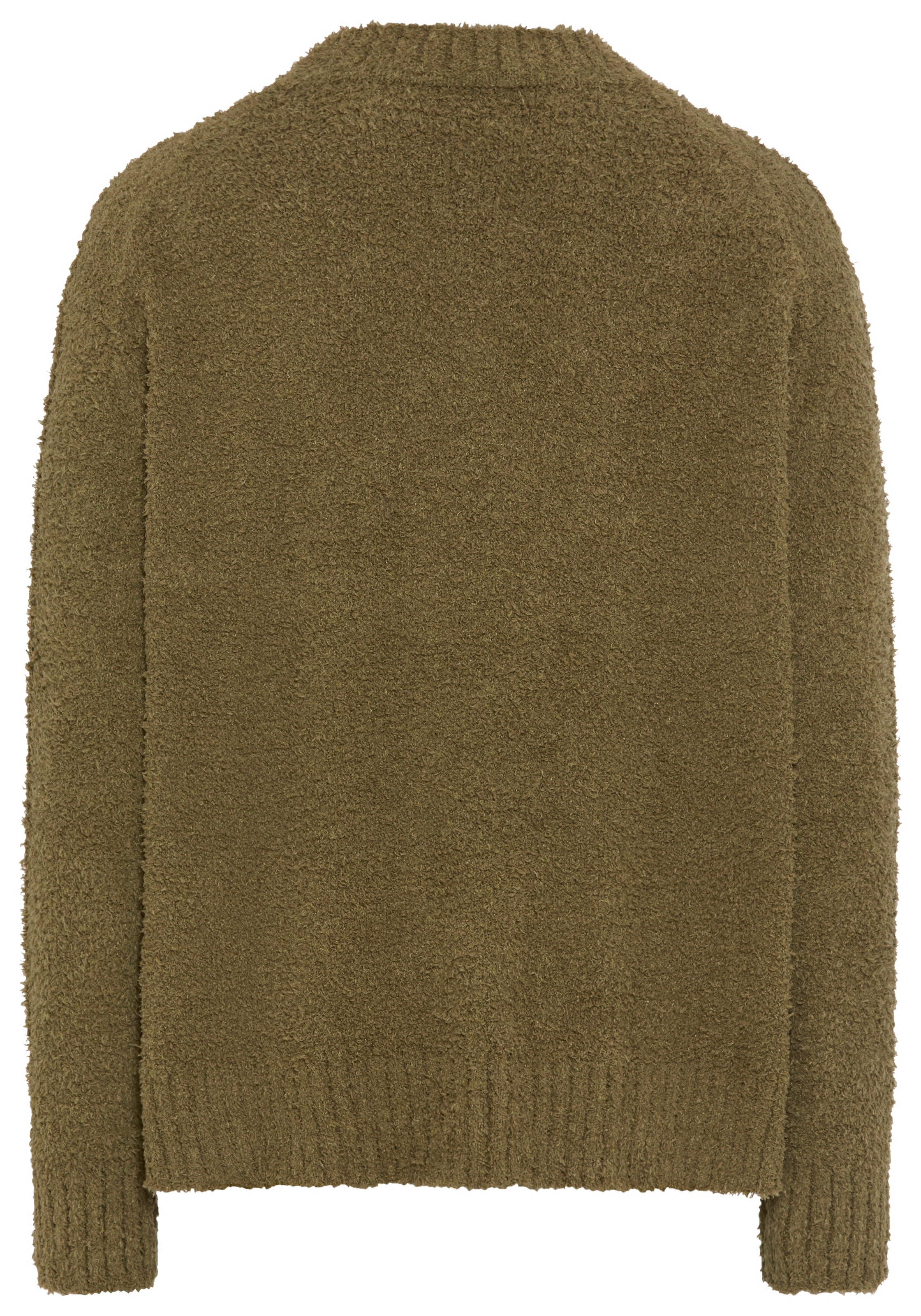 HUGO Blue Strickpullover "Sanou", Rundhalsausschnitt, relaxed fit, Bouclé-S günstig online kaufen