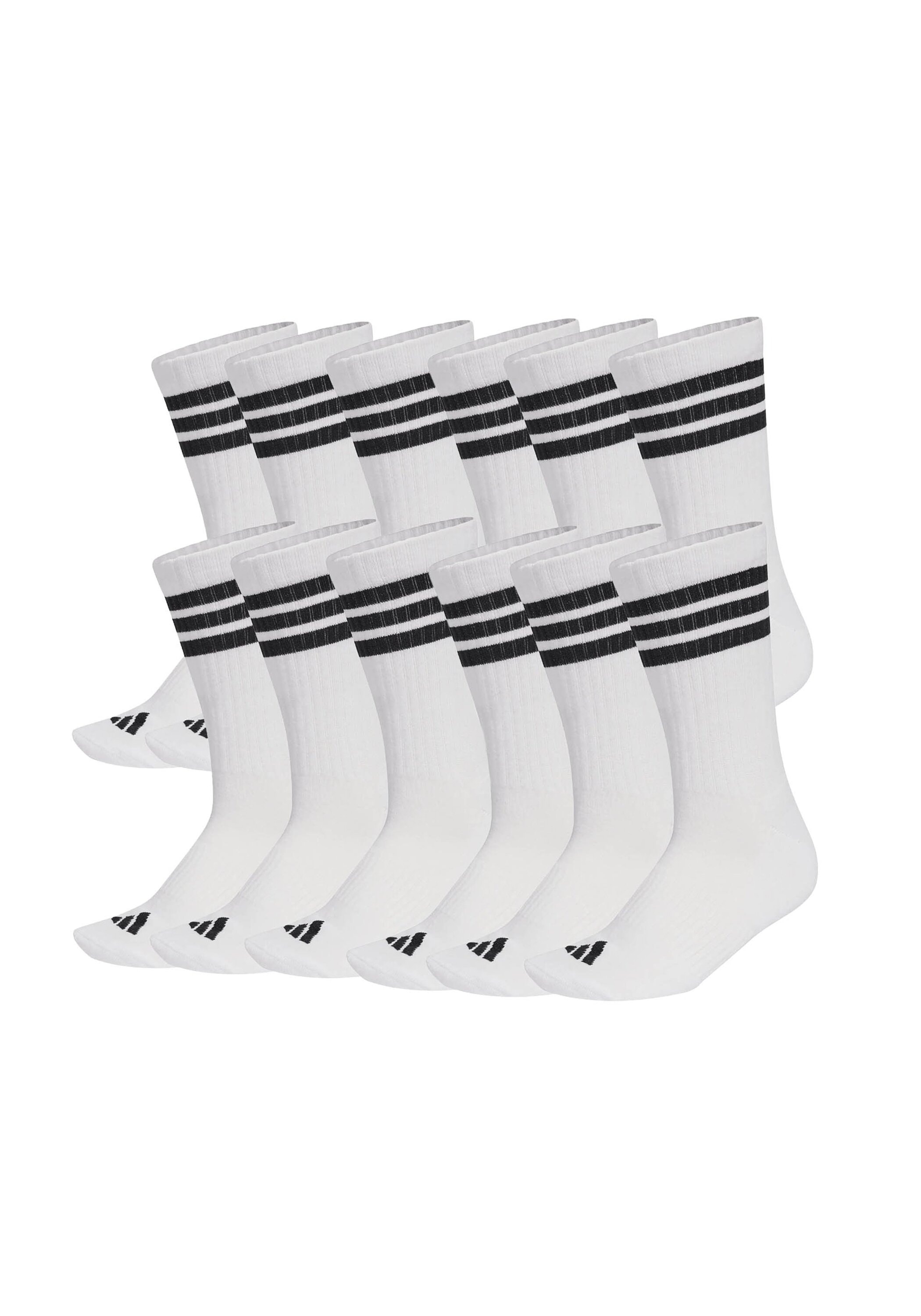 adidas Originals Kurzsocken "Socken 3-Stripes Essentials Cushioned Crew 12P günstig online kaufen