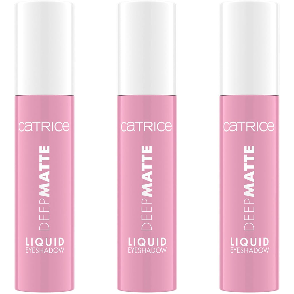 Catrice Lidschatten »Deep Matte Liquid Eyeshadow«, (Set, 3 tlg.)