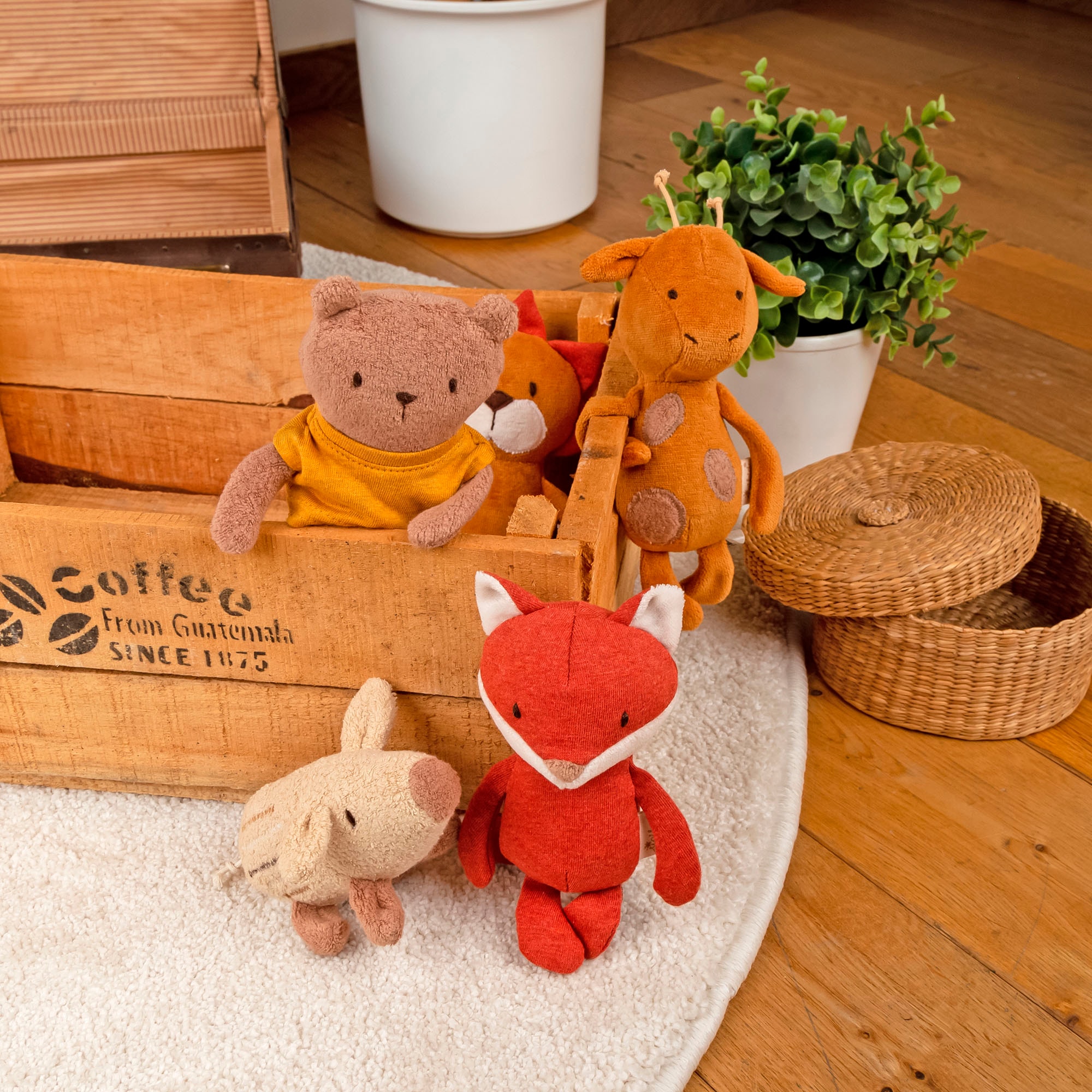 Sigikid Kuscheltier »Mister O'Lui Mini, Kuschelfreunde ´- Fuchs Ferdinand«