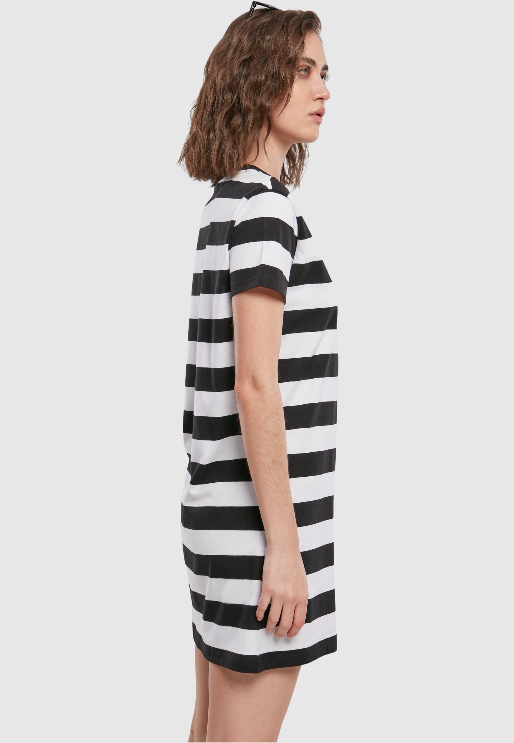 URBAN CLASSICS Shirtkleid »Urban Classics Damen Ladies Stripe Boxy Tee Dress«, (1 tlg.)