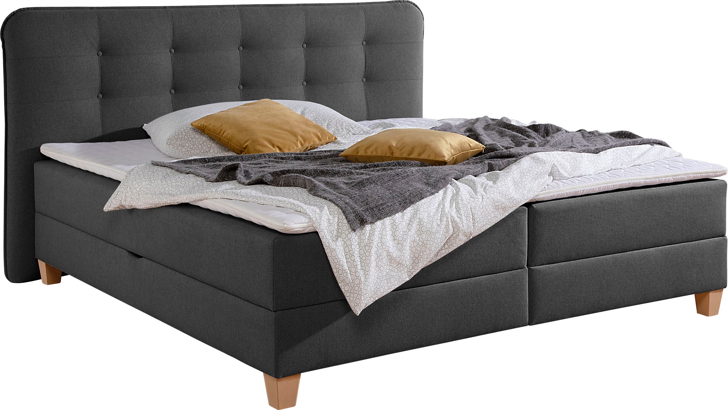 Home affaire Boxbett, inklusive Kaltschaum-Topper und Bettkasten