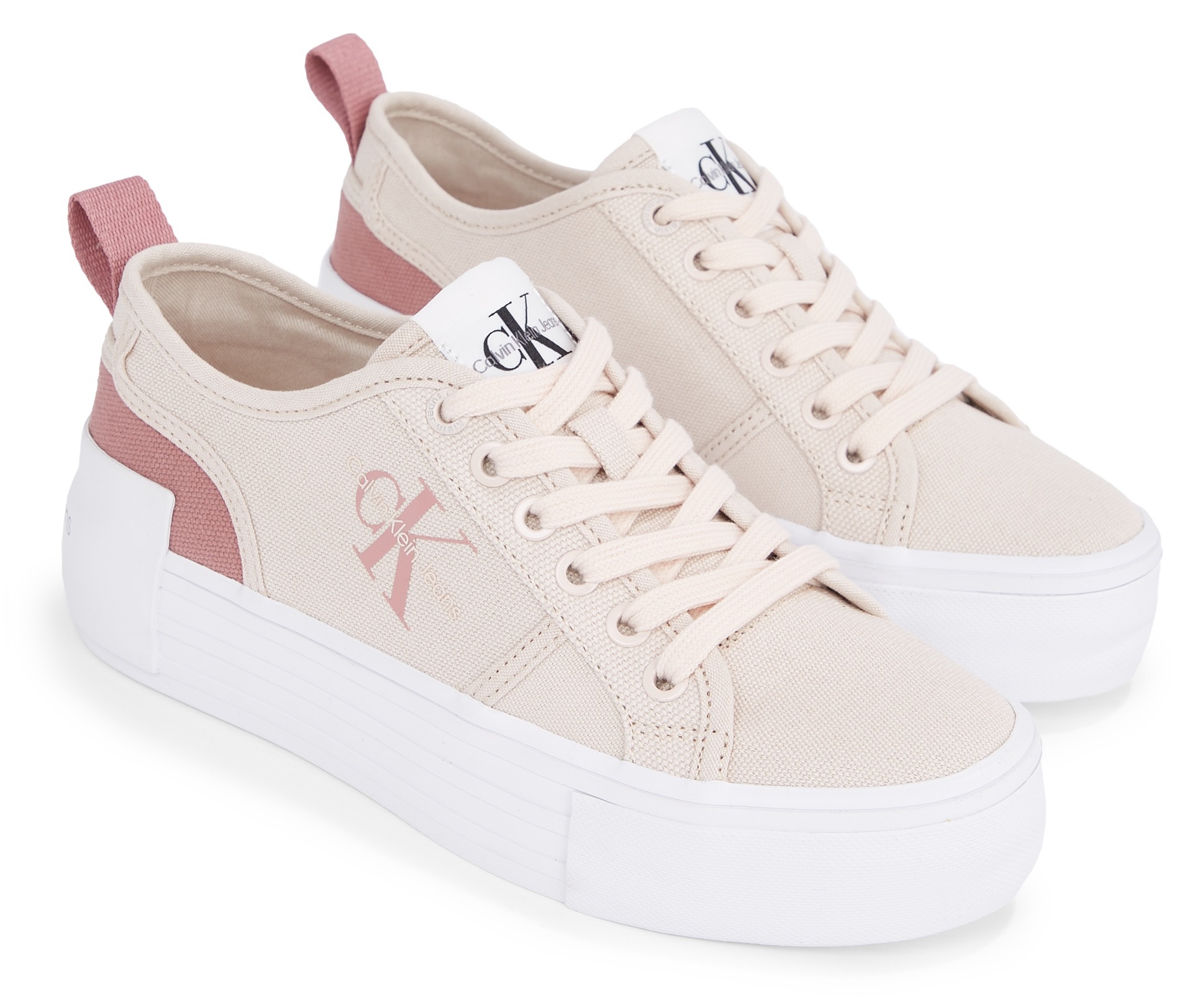 Calvin Klein Jeans Plateausneaker »BOLD VULC FLATF LOW CS ML BTW 