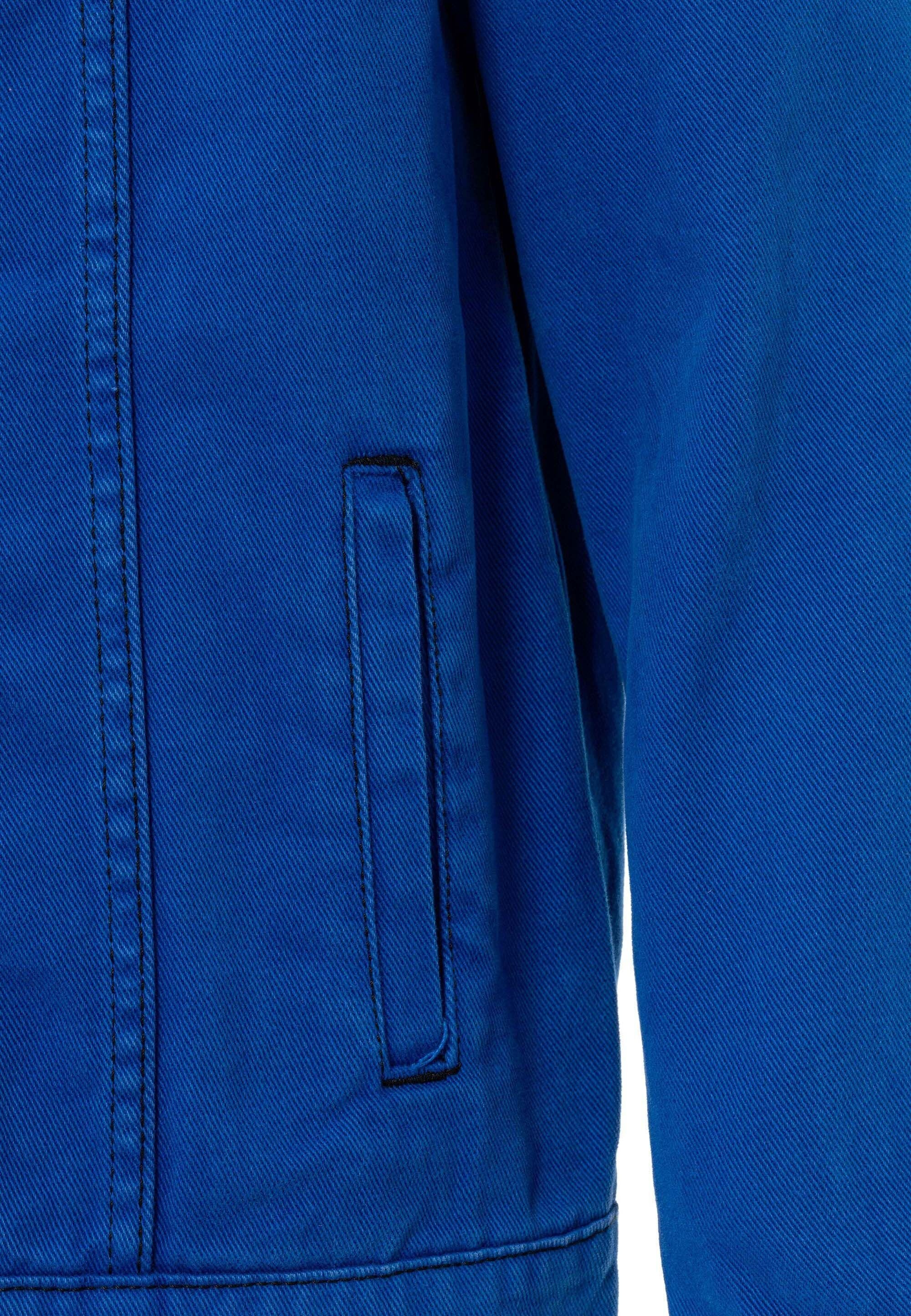 Cipo & Baxx Jeansjacke »CJ289« ohne Kapuze mit Knopfleiste