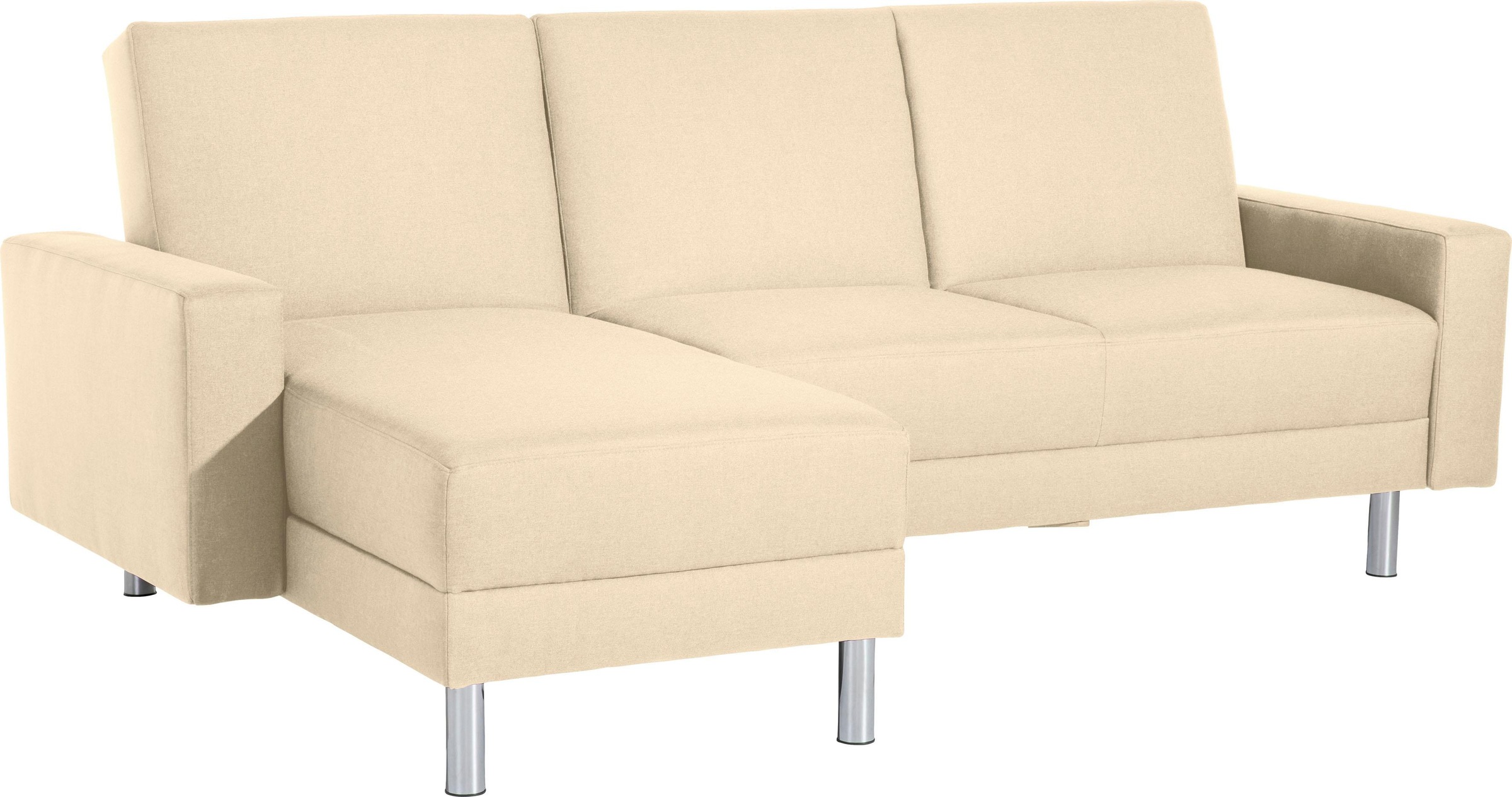 Max Winzer® Schlafsofa »Just Fresh«, mit Rückenverstellung, inklusive Stauraumhocker