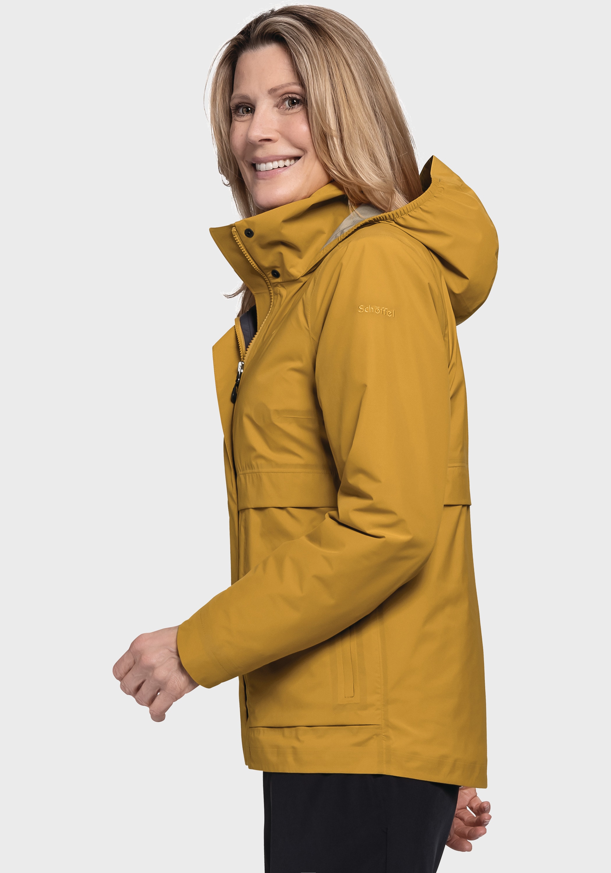 Schöffel Outdoorjacke »2.5L Jacket Bellagio L«, mit Kapuze