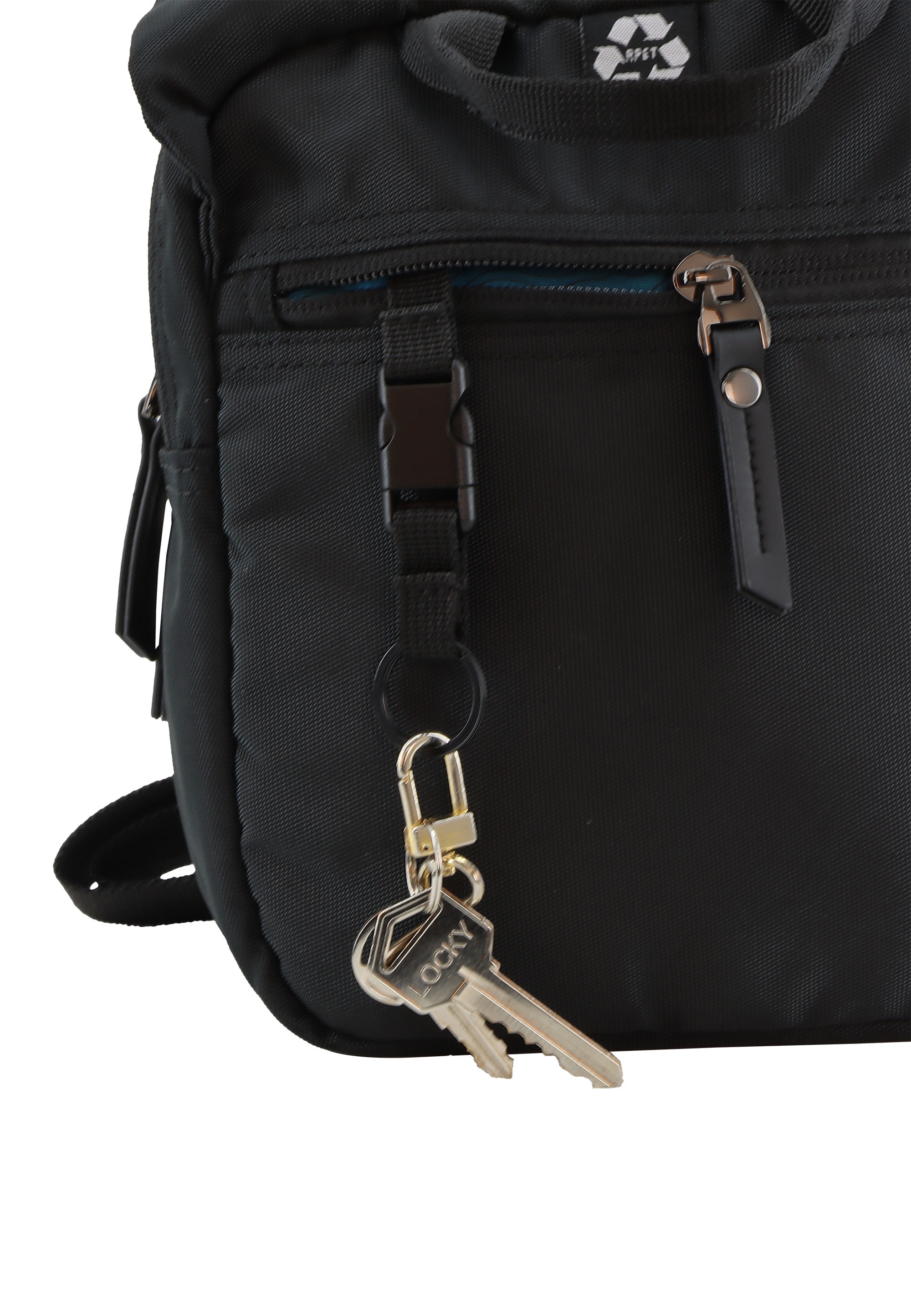 Discovery Schultertasche »Icon«, Hergestellt aus dem rPet Polyester-Material