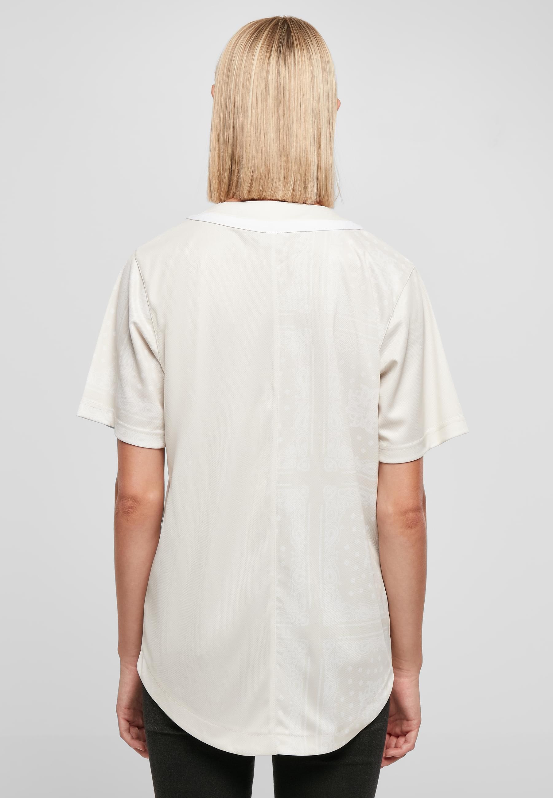 Karl Kani Langarmhemd »Karl Kani Damen KW223-056-2 College Paisley Block Baseball Shirt«, (1 tlg.)