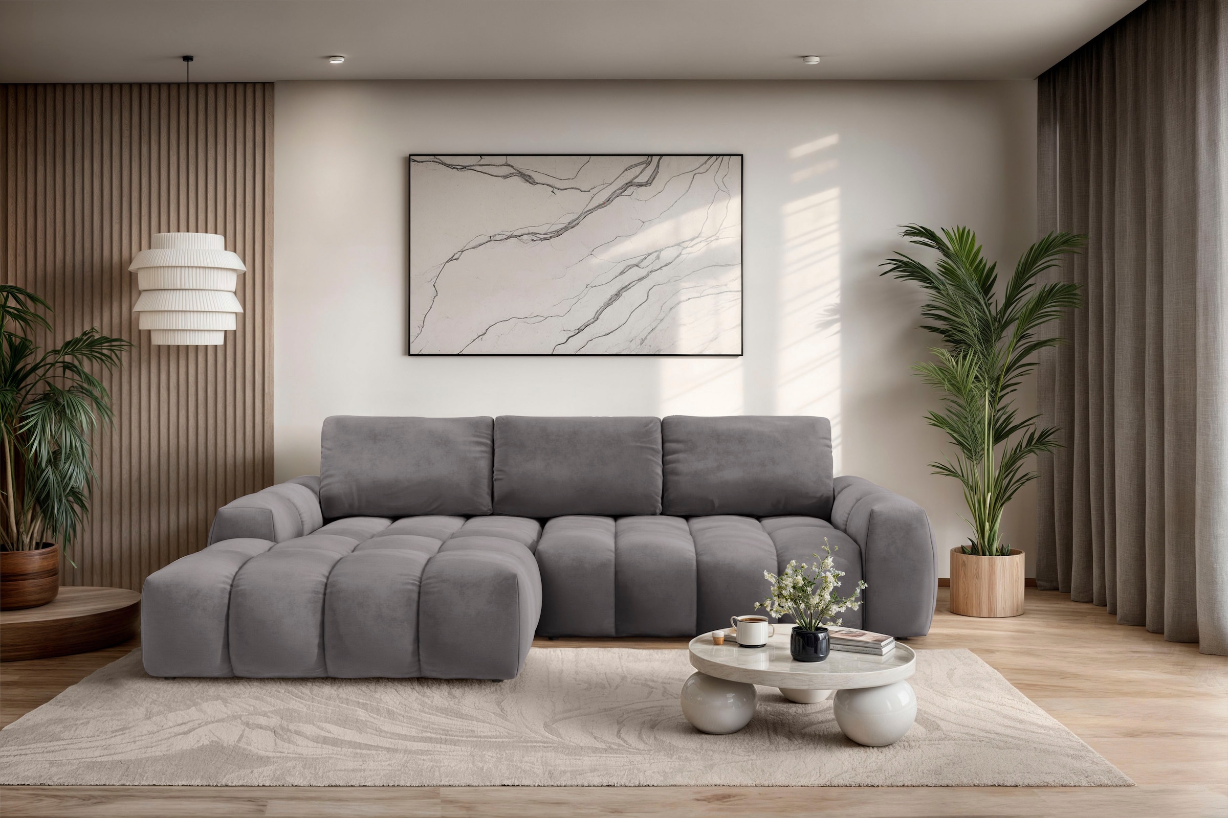 INOSIGN Ecksofa "AZITA klein optionale Schlafsofa mit Bettkasten, B/T/H: 27 günstig online kaufen