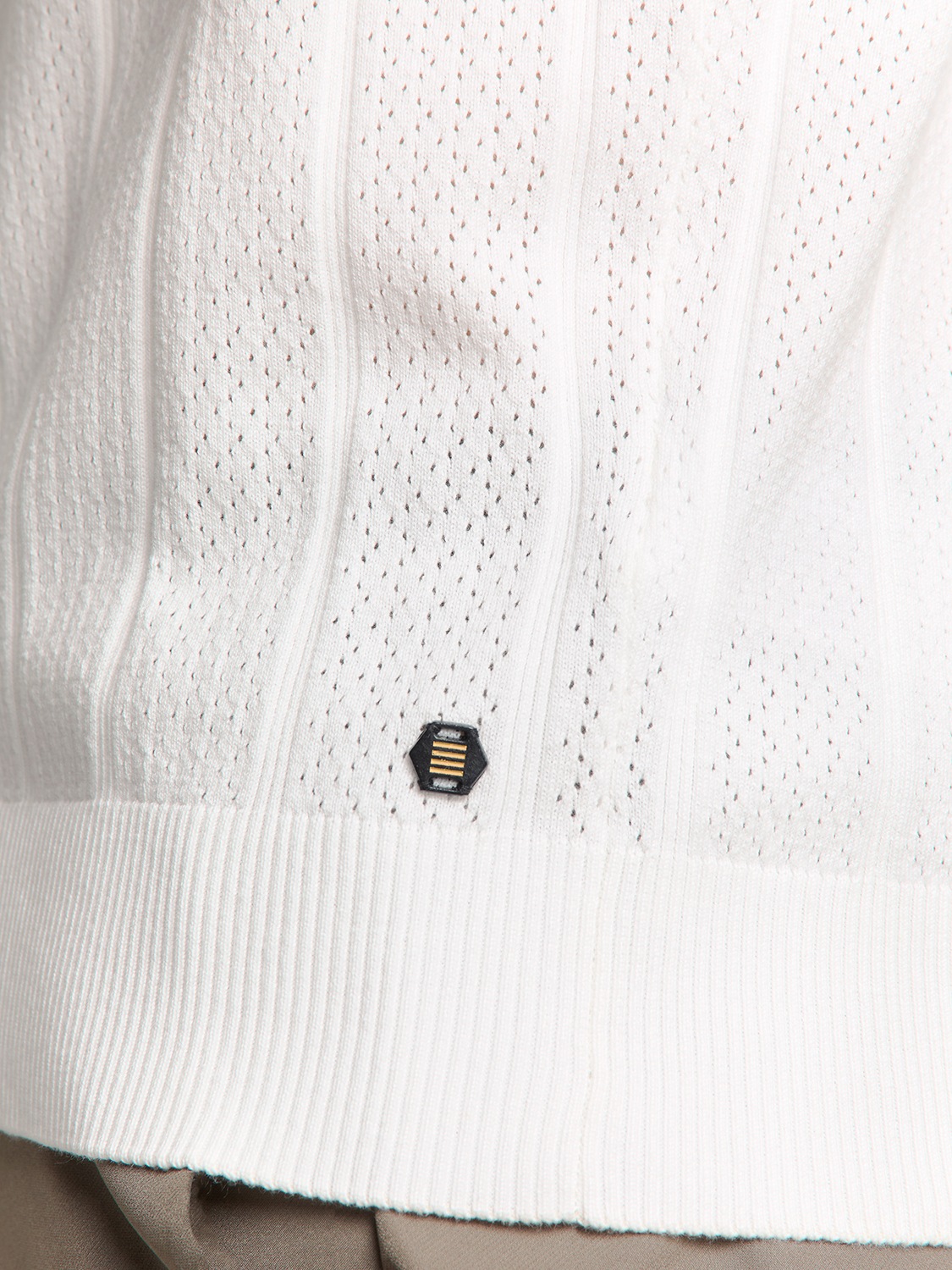 NO EXCESS T-Shirt »No Excess Poloshirt mit kurzen Ärmeln«