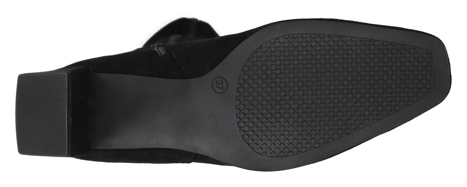 Caprice Stiefel, Blockabsatz, Abendschuh, Langschaft-Stiefel mit Innenreißverschluss