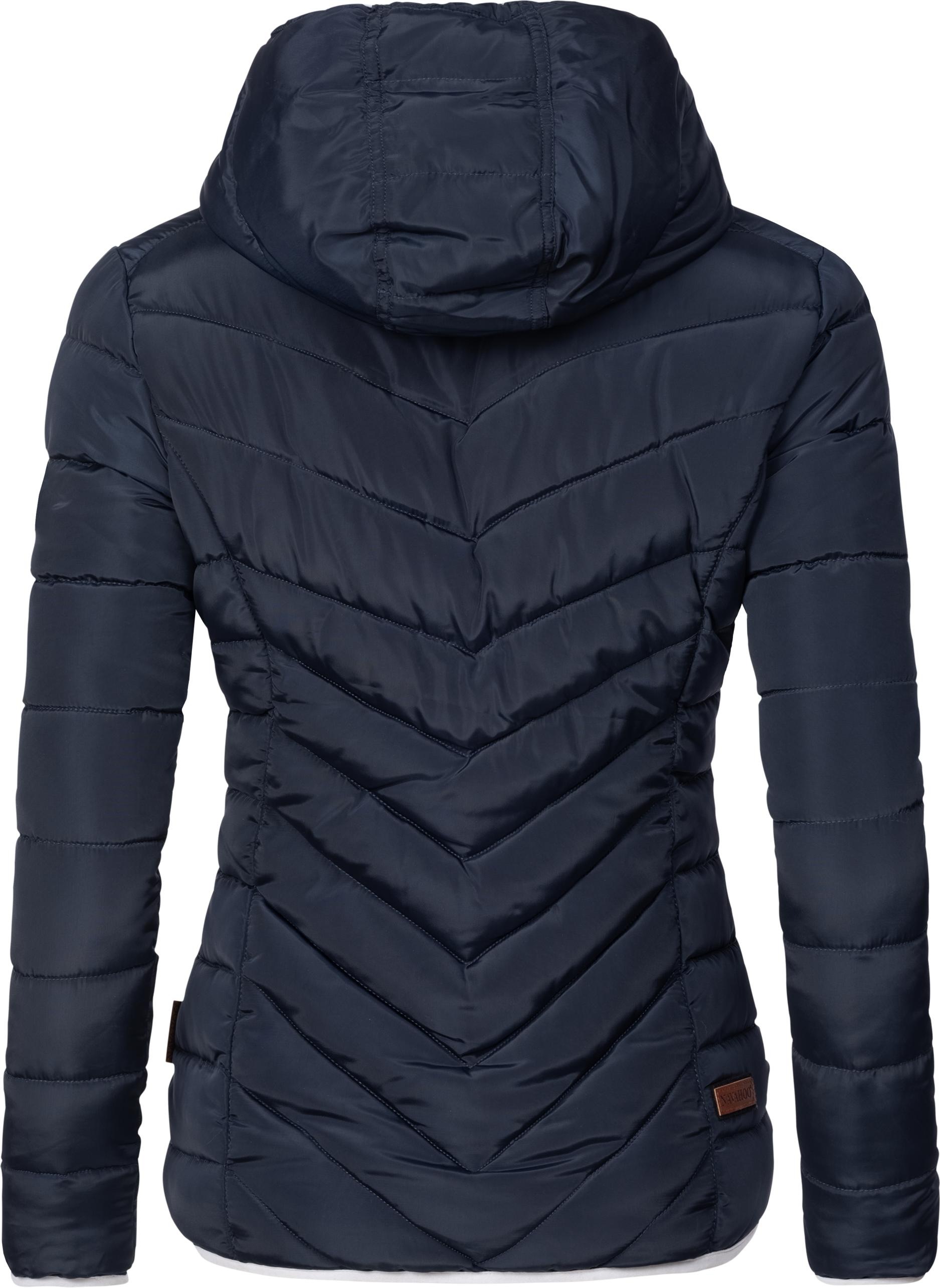 Navahoo Steppjacke »Elva«, mit Kapuze, stylische Damen Winterjacke mit Kapuze