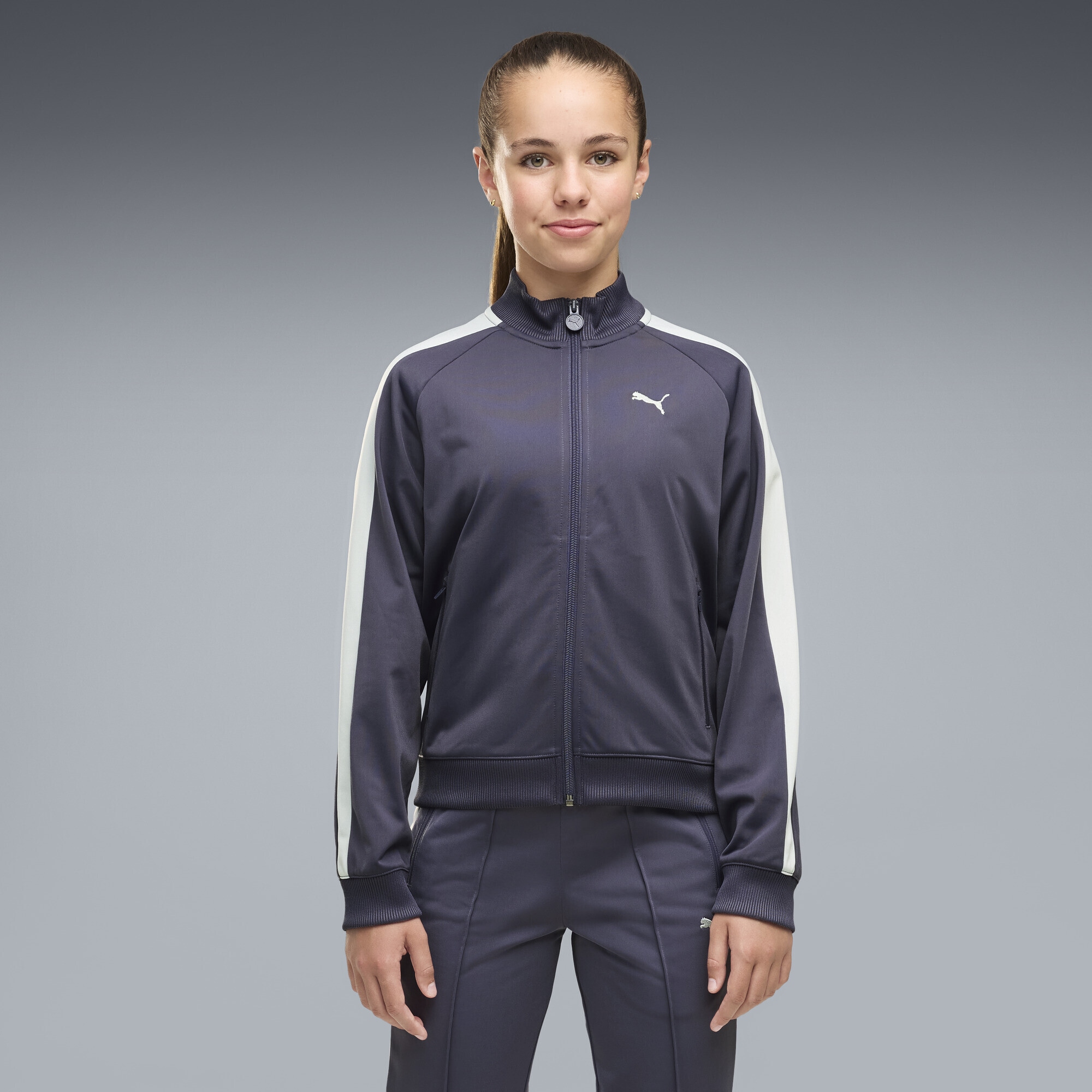 PUMA Sweatjacke »T7 ALWAYS ON Trainingsjacke Mädchen«