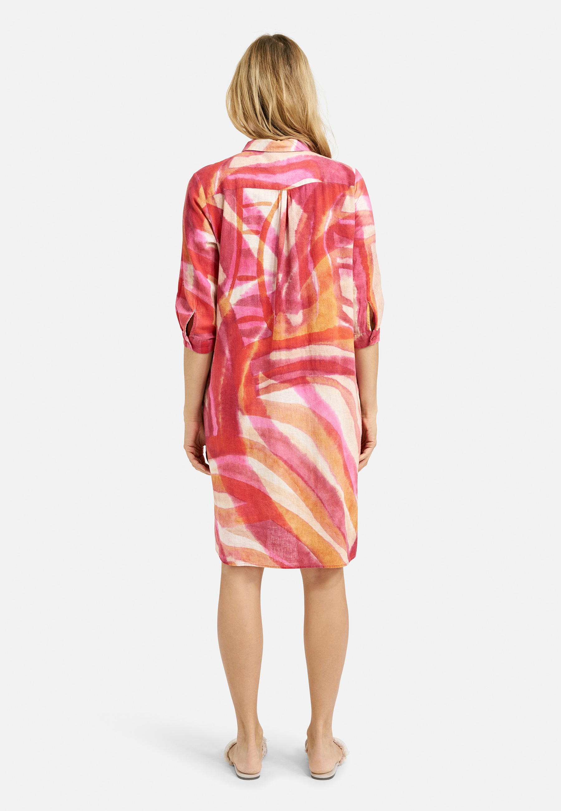 Thumbnail - Milano Italy Sommerkleid Ohne Taschen mit Seitenschlitze