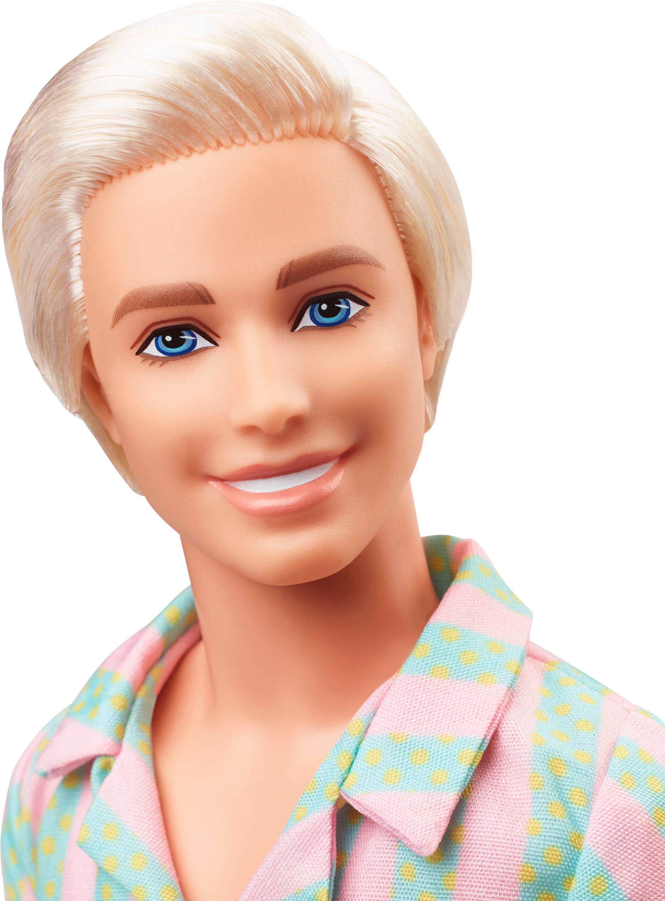 Barbie Anziehpuppe »Barbie Signature The Movie, Ken mit gestreiftem Strand-Outfit«