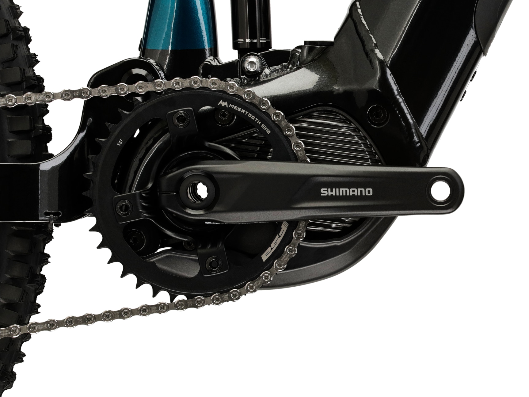 Kross »E-MTB Grist Boost 2.0 630 29" türkis 12 Gänge - Shimano Mittelmotor« 12 Gang Shimano DEORE M6100 Schaltwerk Kettenschaltung Mittelmotor 250 W SHIMANO Steps 36 V/250 W, Mittelmotor DU-EP800