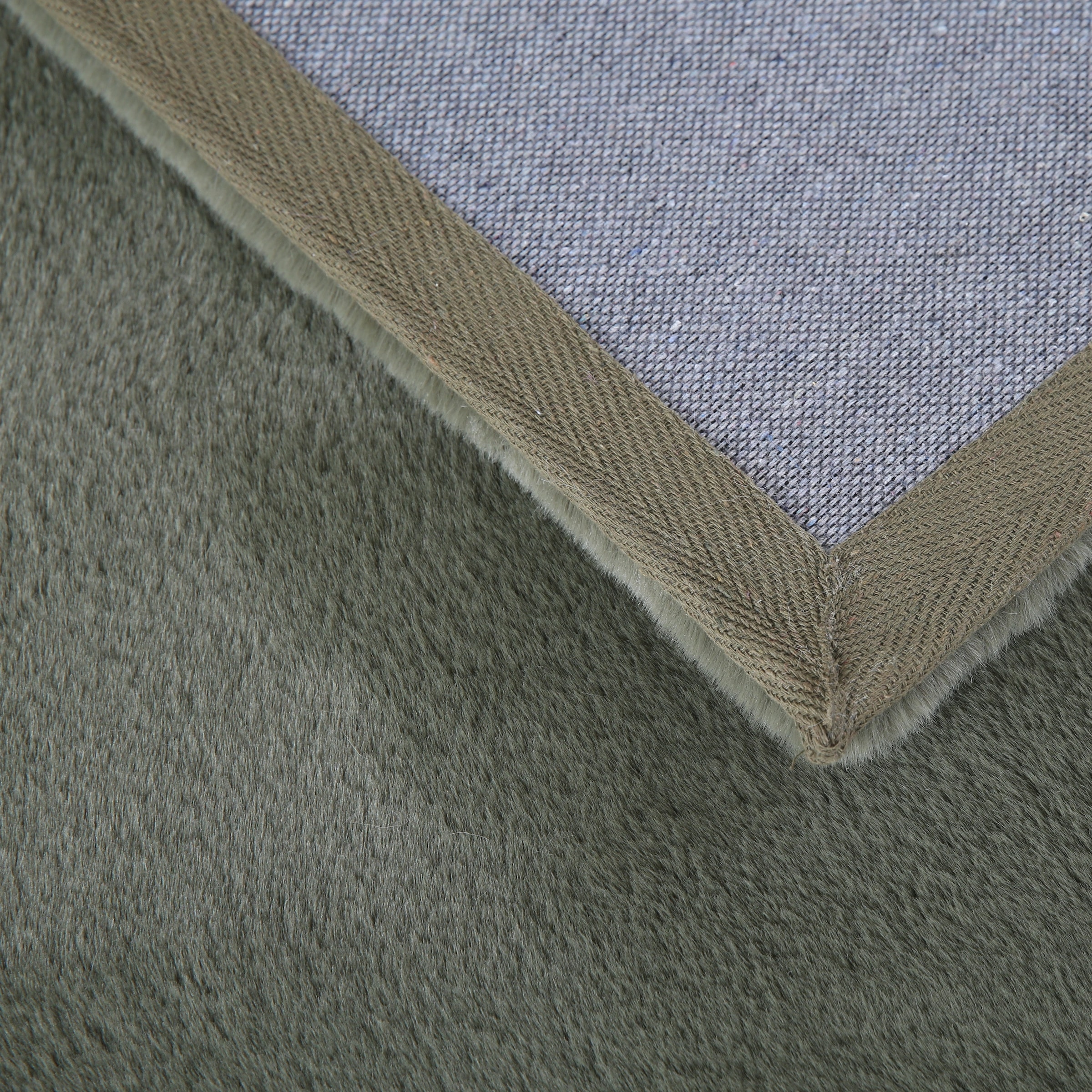Ayyildiz Teppiche Hochflor-Teppich »POUFFY 5100«, rechteckig, 20 mm Höhe, Läufer, weicher glatter Softflor, Kaninchen Fell Haptik, waschbar