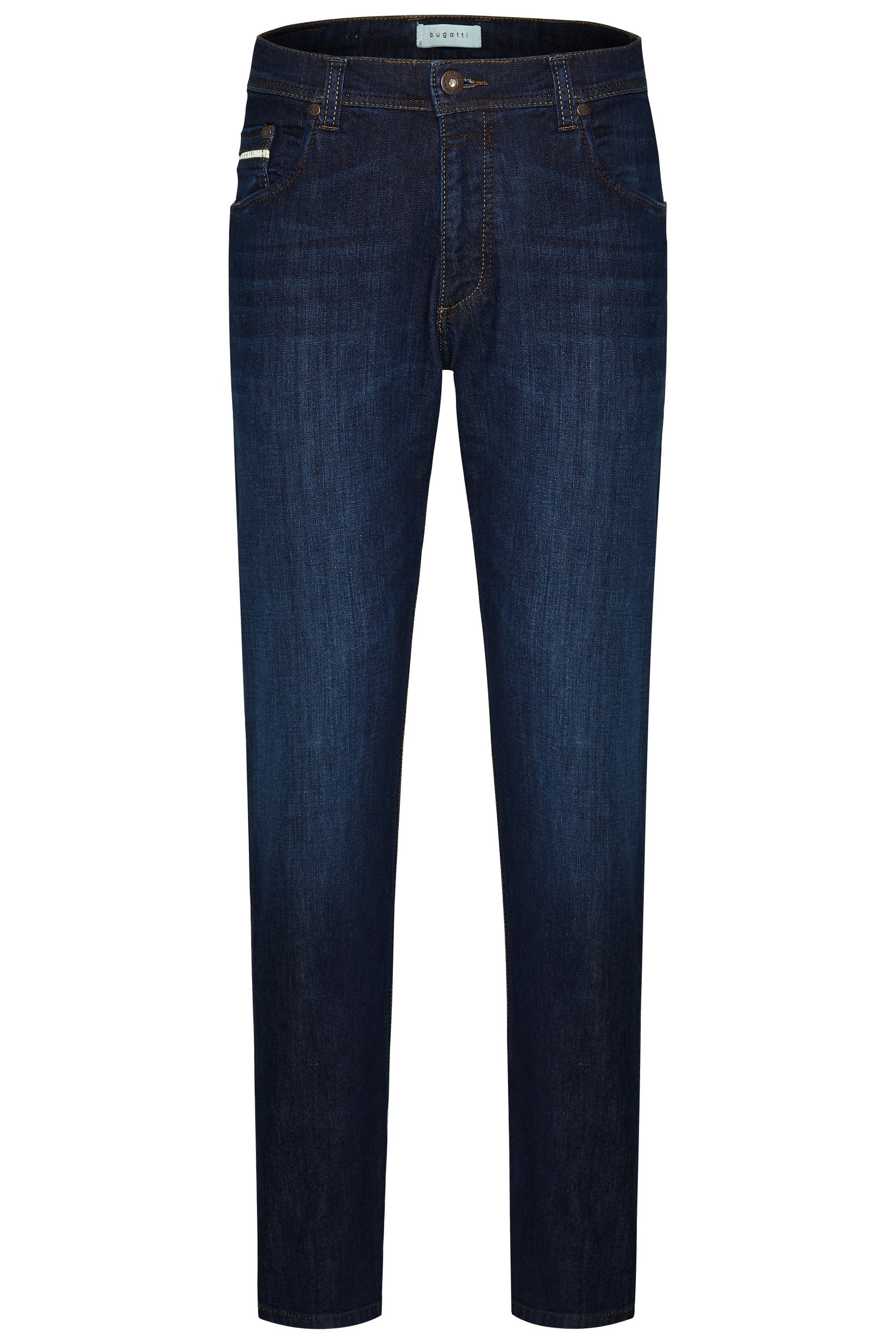 bugatti 5-Pocket-Jeans, mit einem leichten Used-Look