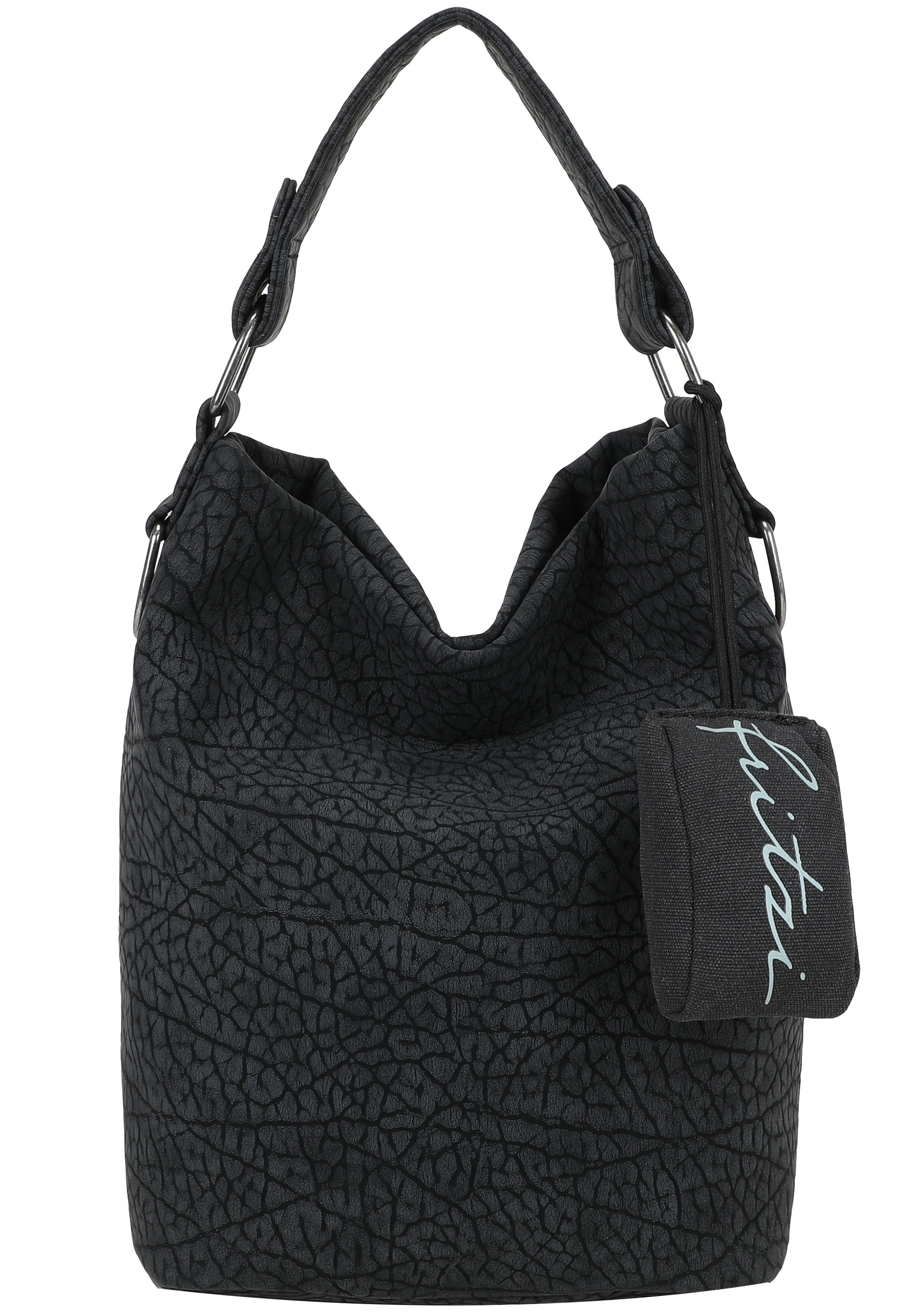 Fritzi aus Preußen Schultertasche "Ella Hobo" mit tollem Anhänger und kerni günstig online kaufen