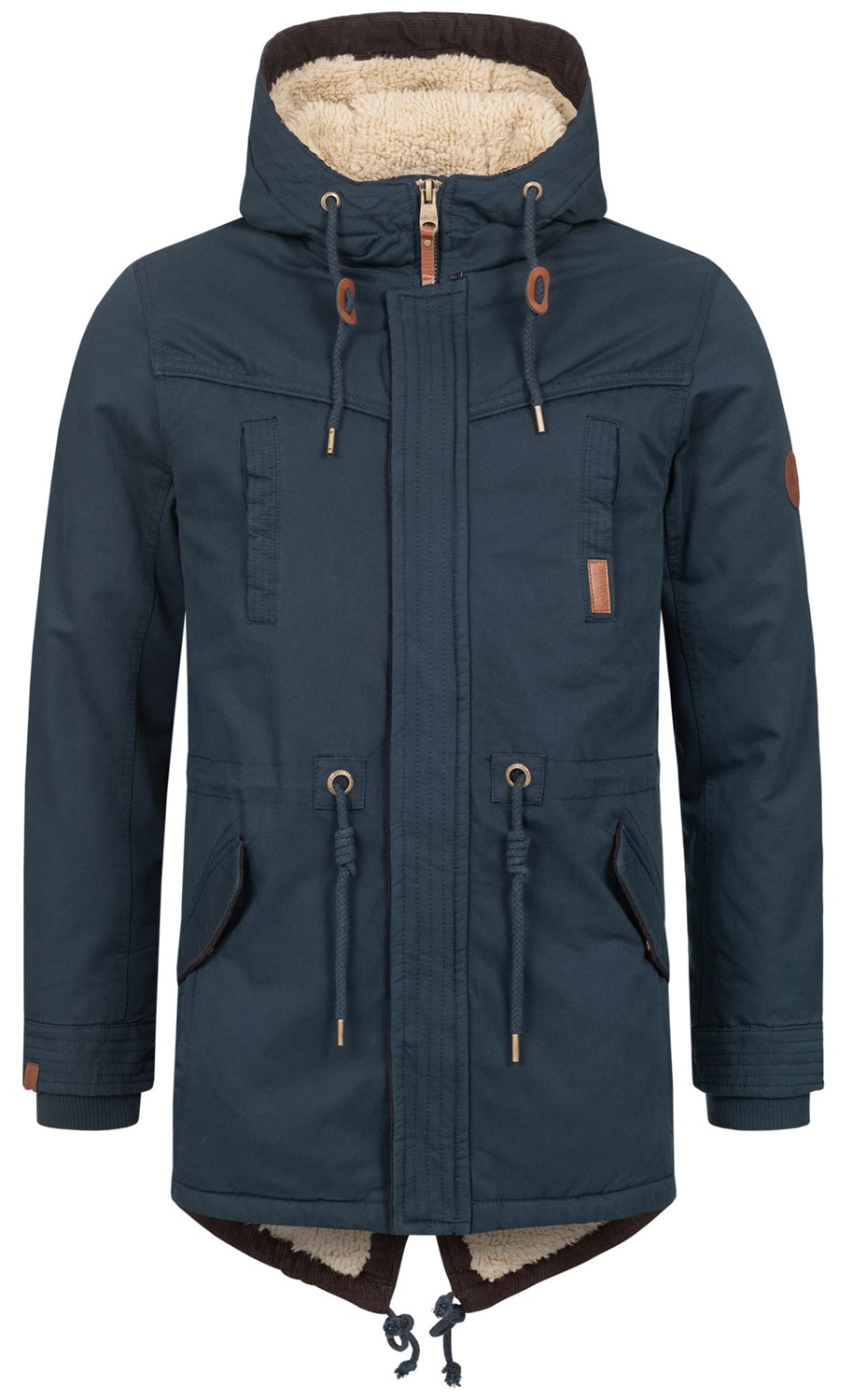 Alessandro Salvarini Winterjacke »ASMenara«, mit warmem Teddyfell