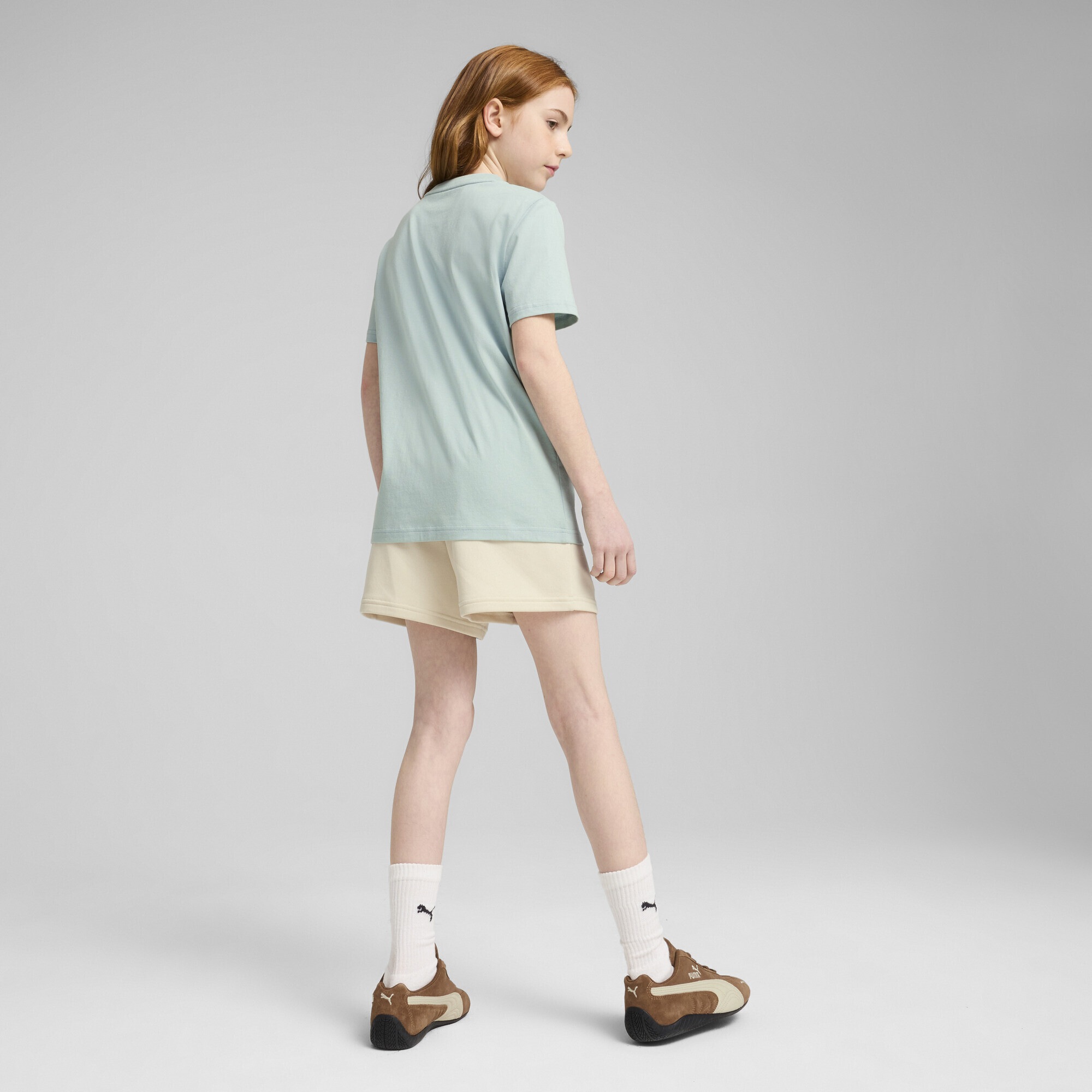 PUMA Jogginganzug »Essentials No.1 Logo T-Shirt und Shorts Set Mädchen«