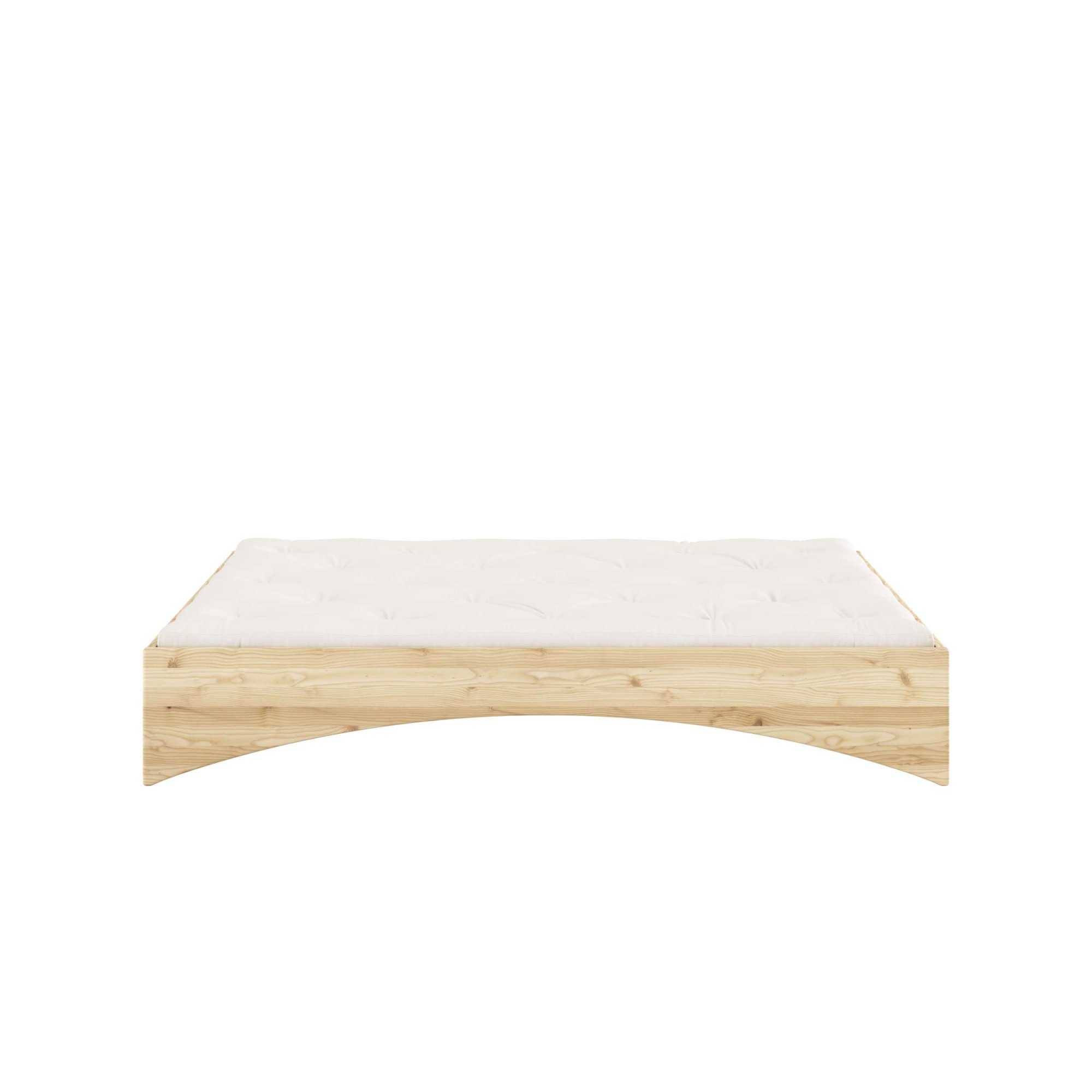 Karup Design Bettgestell »Orbit Bed, Massivholzbett, Futonbett, FSC®-zertifiziertem Massivholz« B/H/T ca: 144/164/184x35x205cm),  mehrere Größen, inklusive Lattenrost, ohne Matratze, Made in Europe