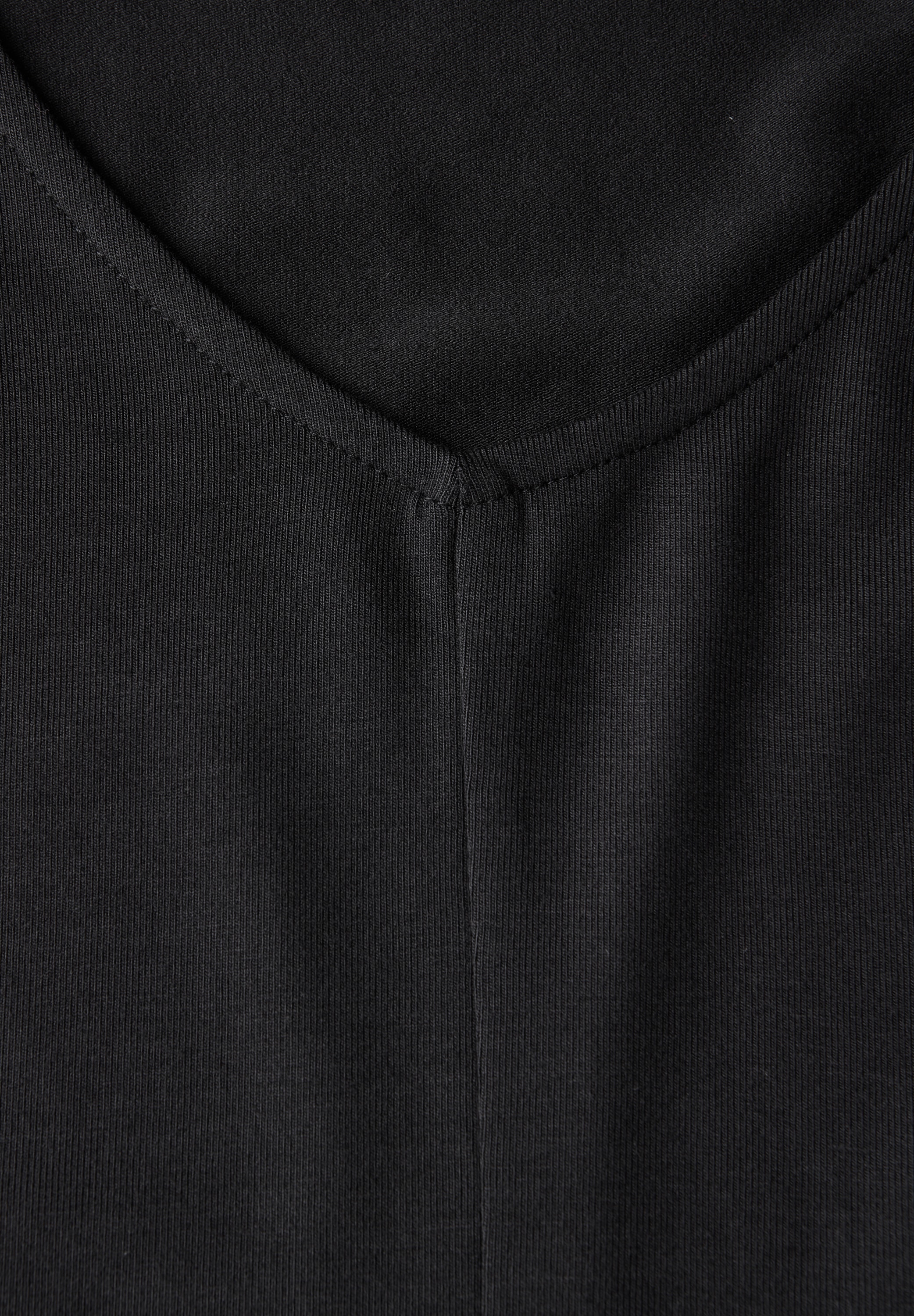 STREET ONE T-Shirt, bestehend aus einem Materialmix