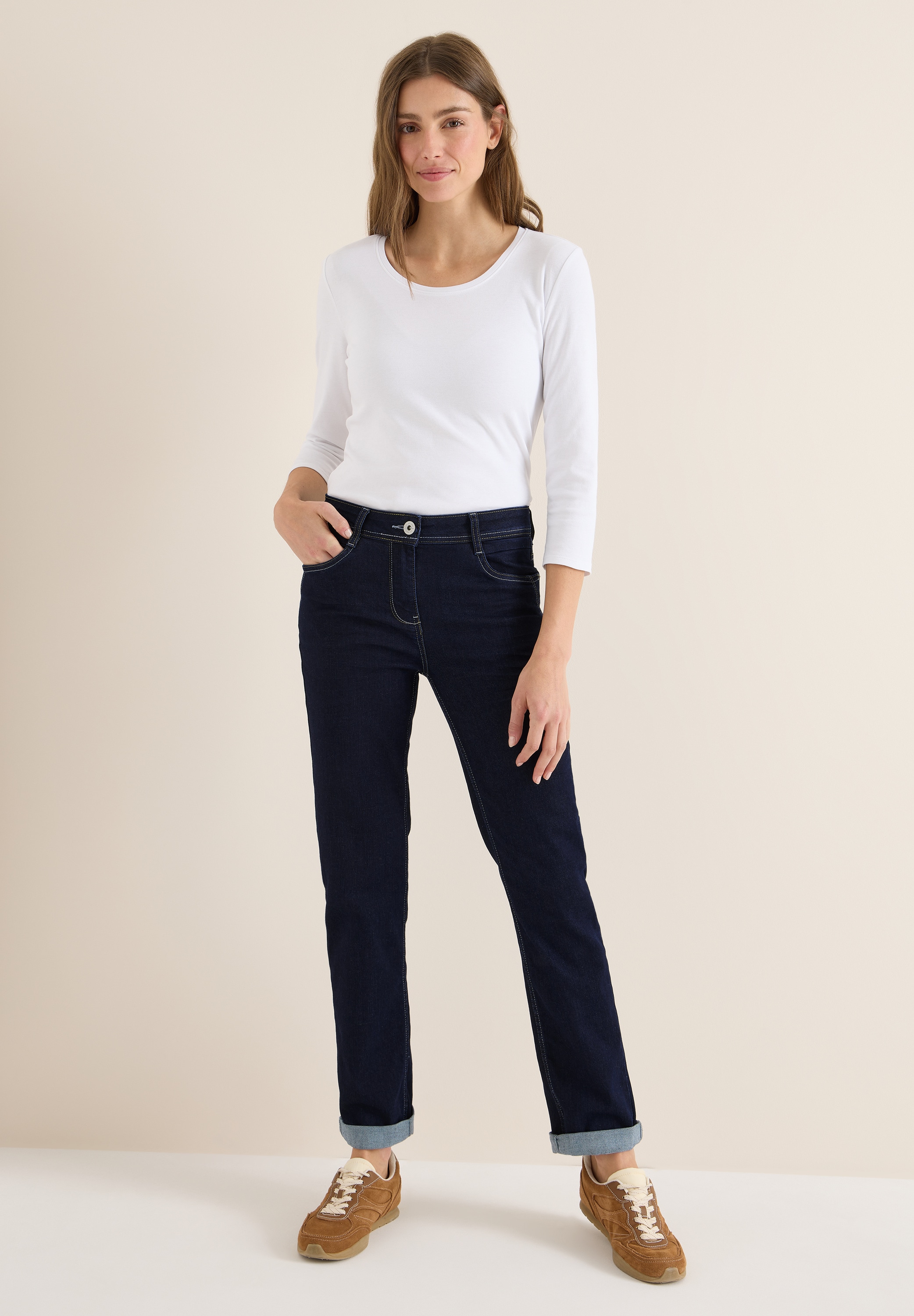 Cecil Slim-fit-Jeans, 5-Pocket-Style