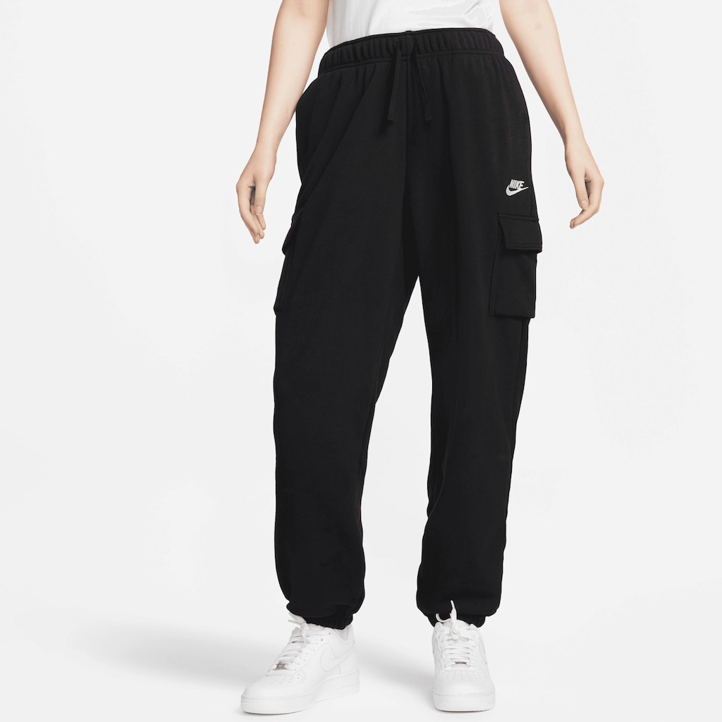 Nike Sportswear Jogginghose »Club Fleece Women's Mid-Rise Oversized Cargo Sweatpants«