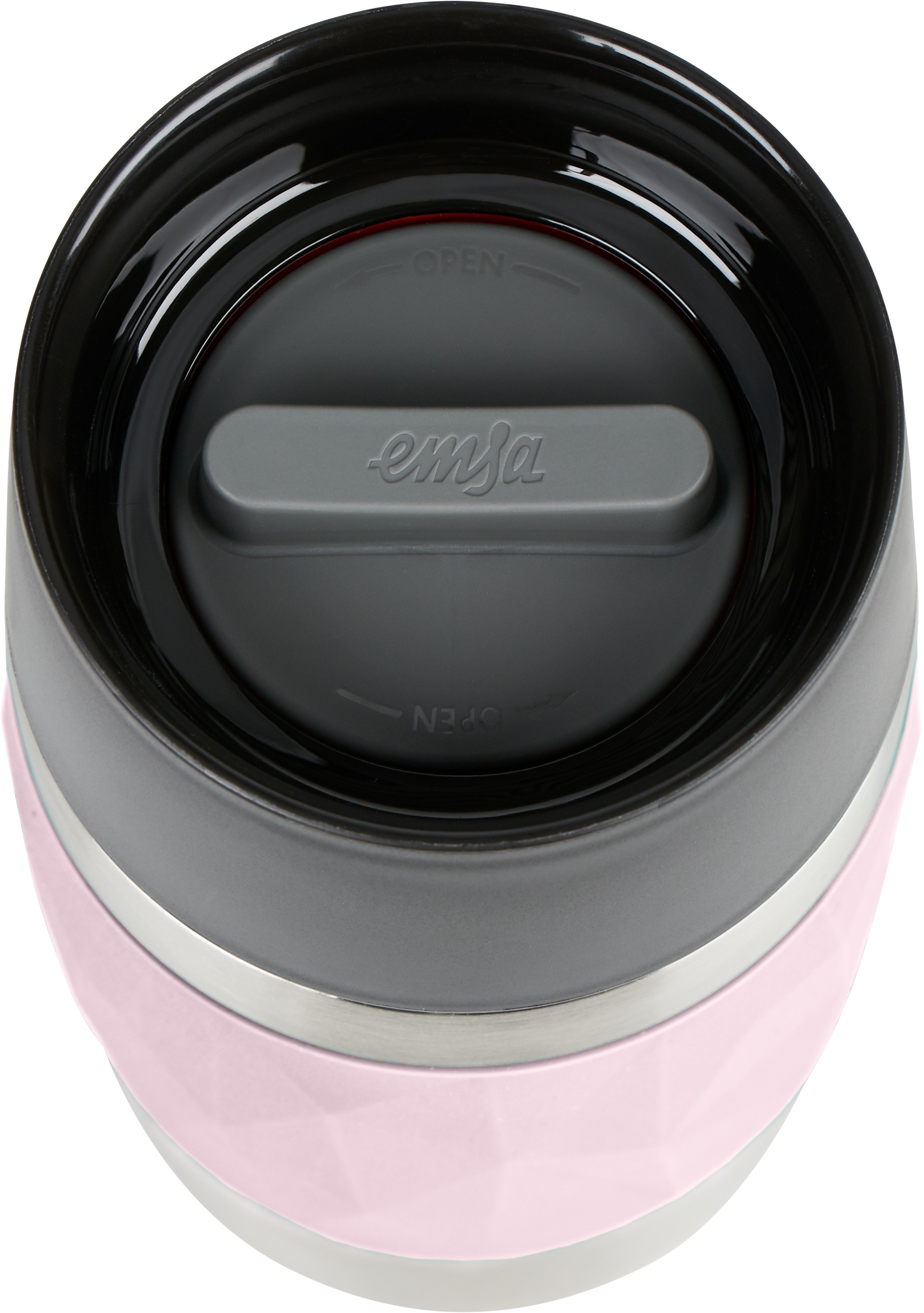 Emsa Thermobecher »Travel Mug Compact«, 0,3L, Edelstahl, 3h warm/6h kalt, 360°Trinköffnung, spülmaschinenfest