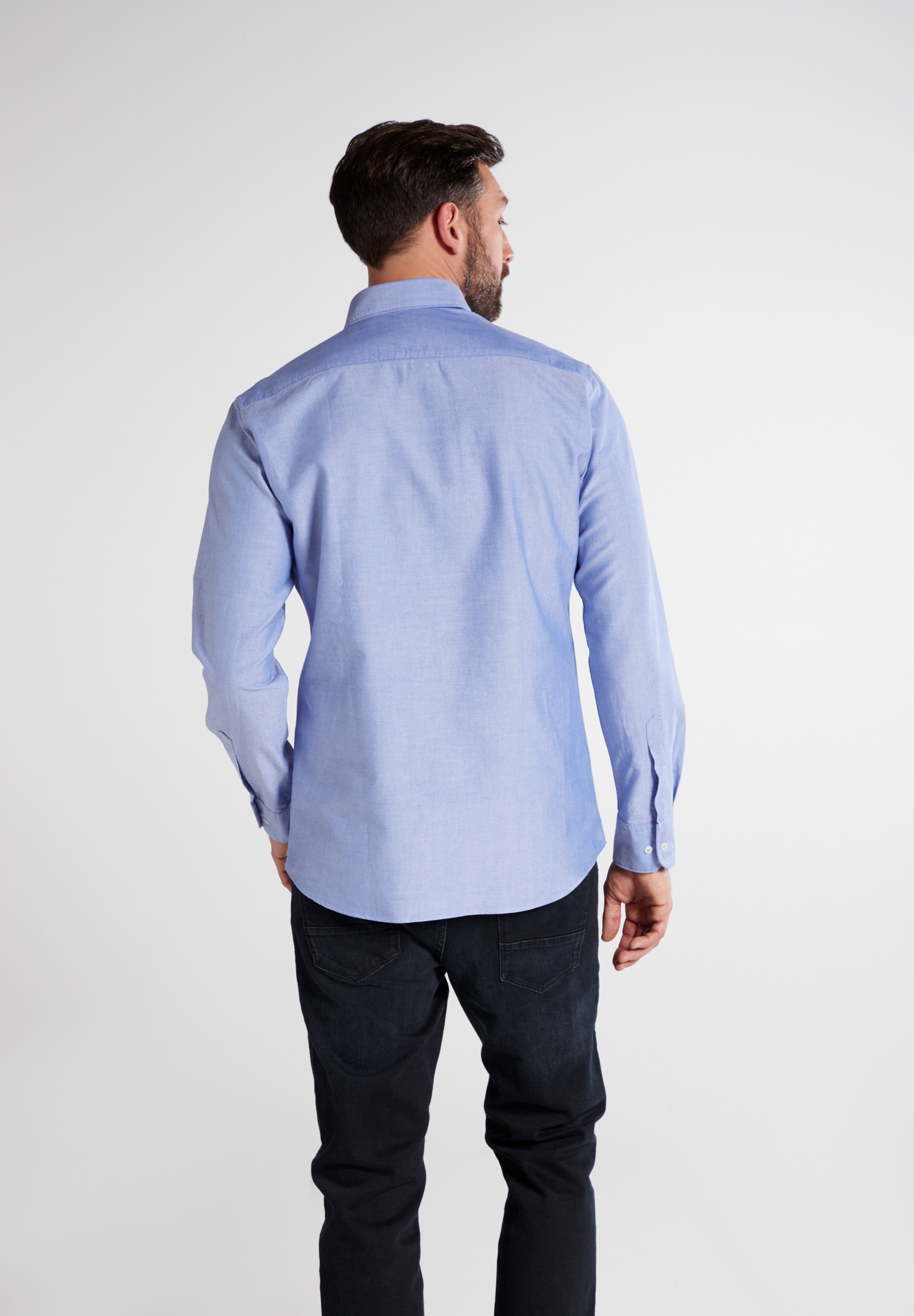 Eterna Langarmhemd »REGULAR FIT«, EASY IRON (bügelleicht)